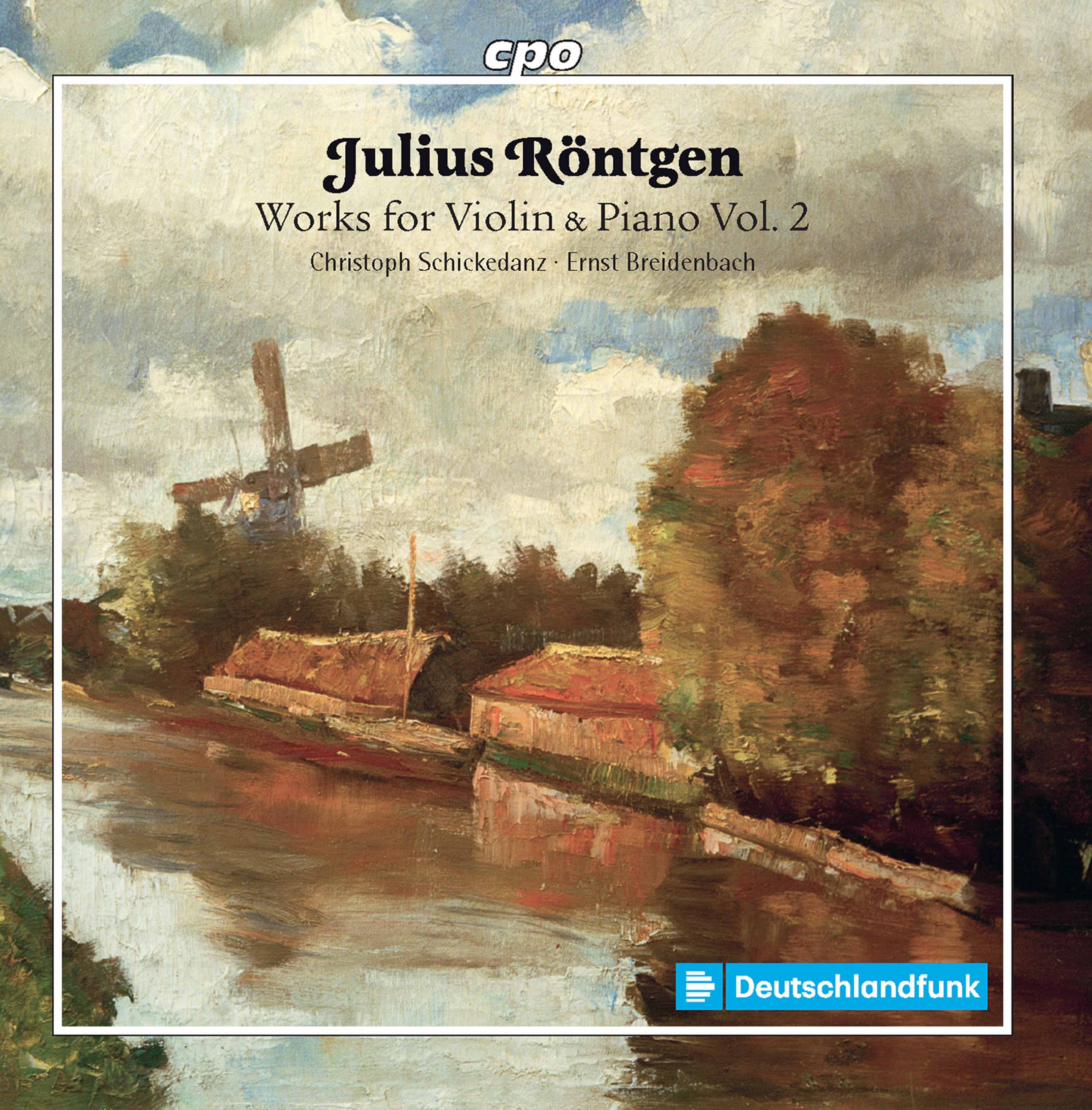 Röntgen: Works for Violin & Piano, Vol. 2 album cover