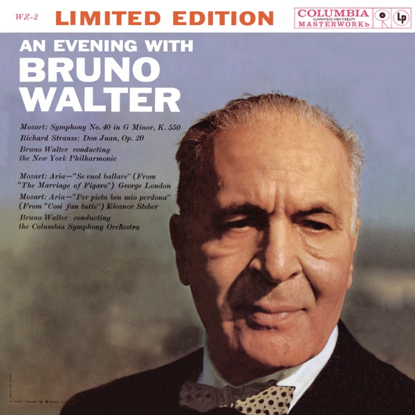 An Evening with Bruno Walter - with Commentary by Bruno Walter album cover