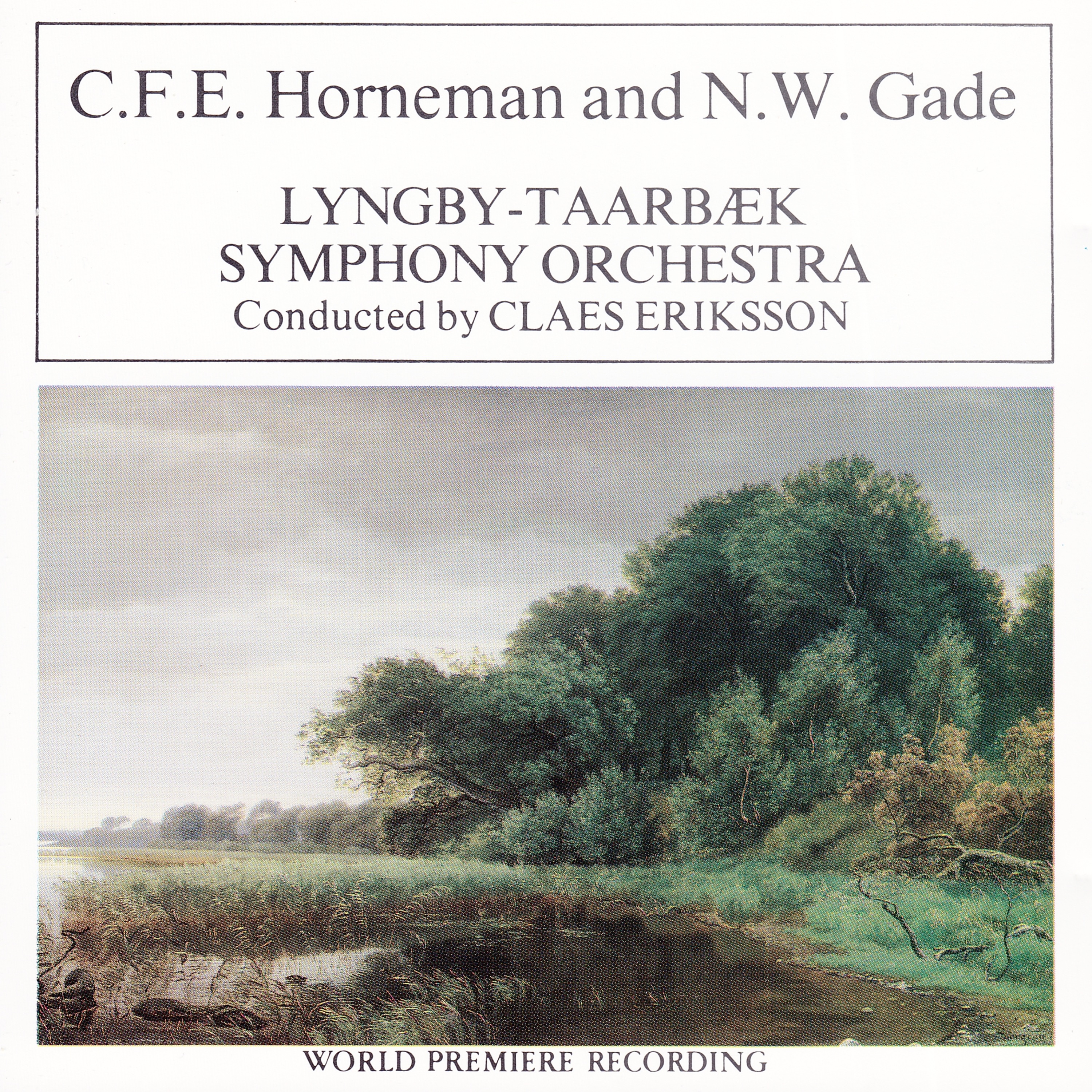 C.F.E Horneman and N.W. Gade album cover