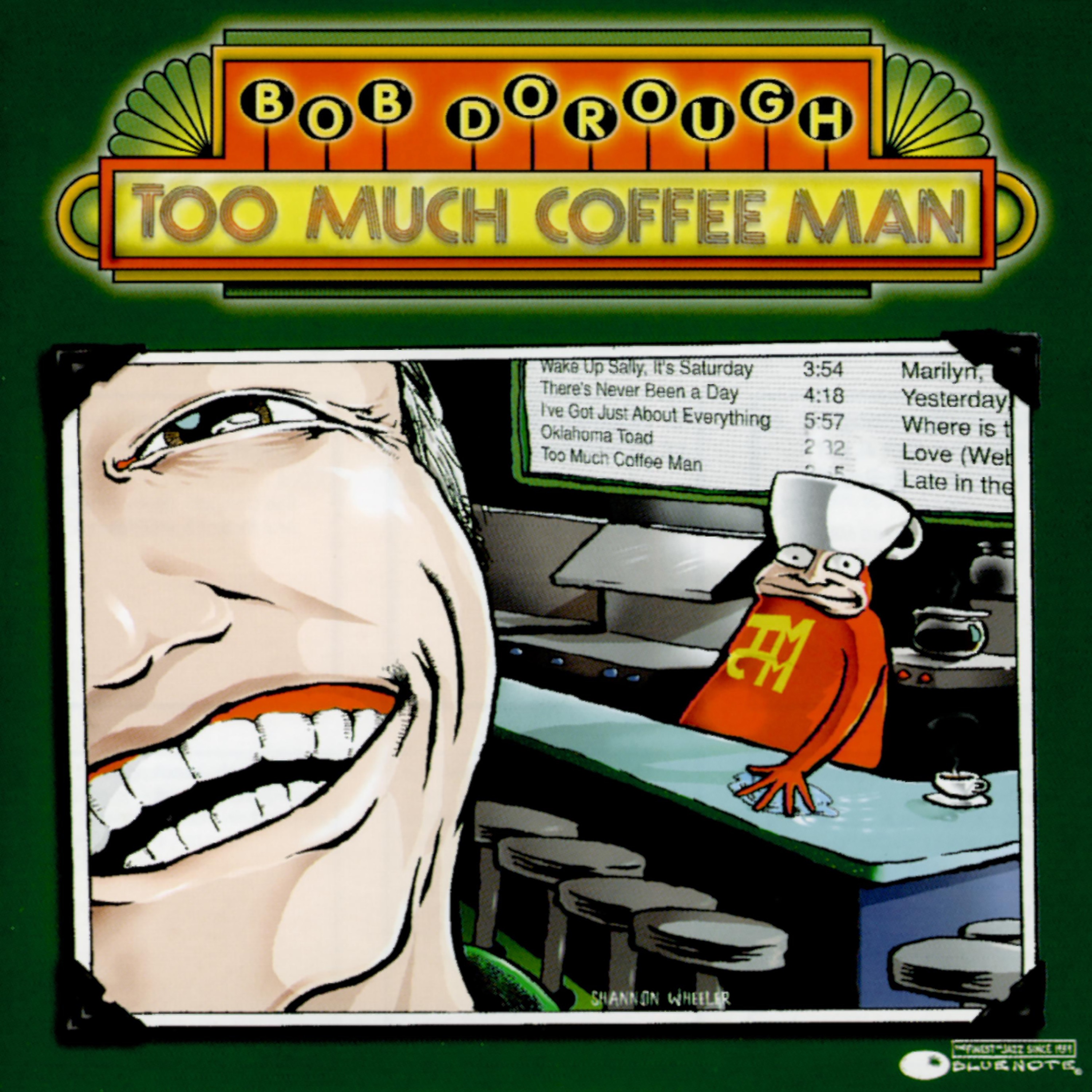 Too Much Coffee Man album cover