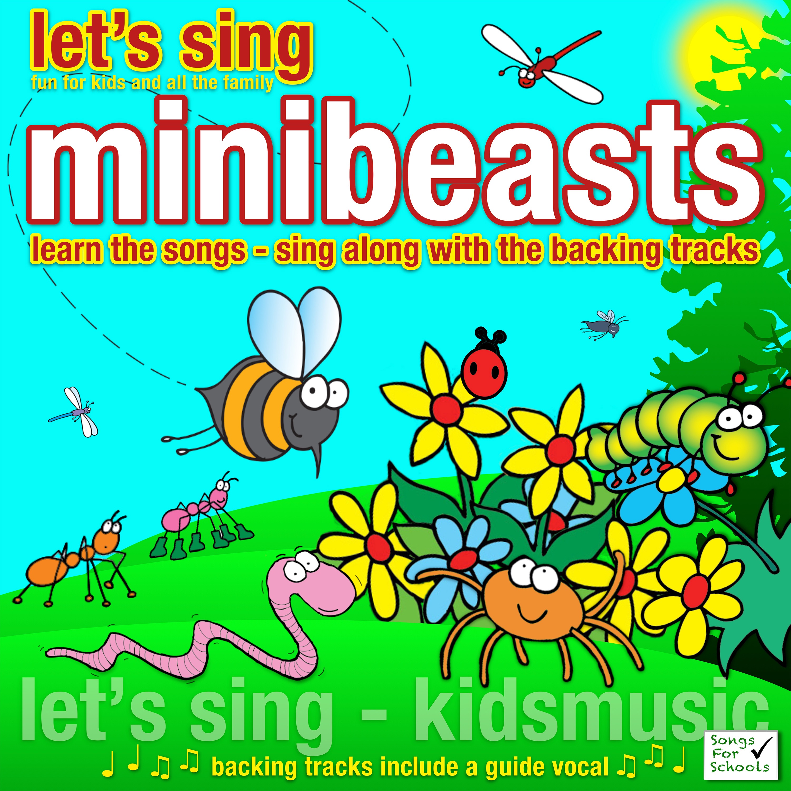 Let's Sing Minibeasts album cover