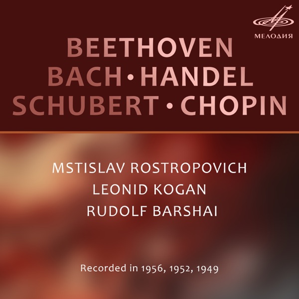 Beethoven, Bach, Handel, Schubert, Chopin: Chamber Music album cover