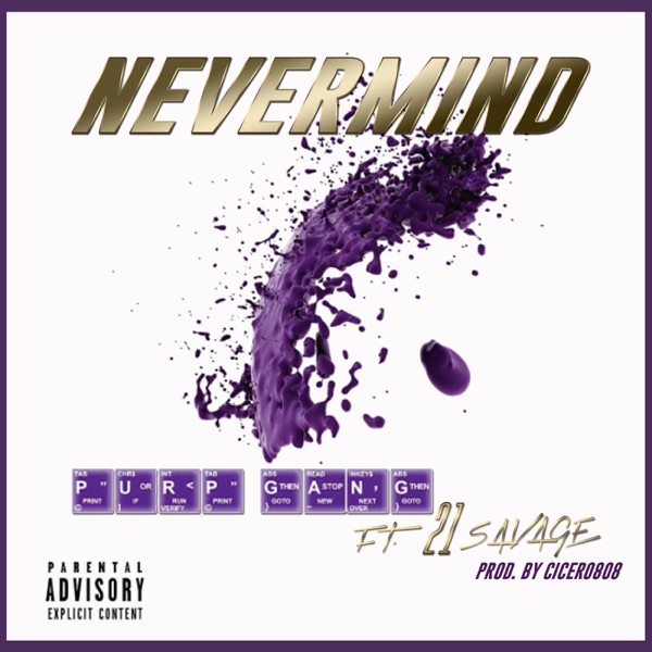Nevermind (feat. 21 Savage) - Single album cover