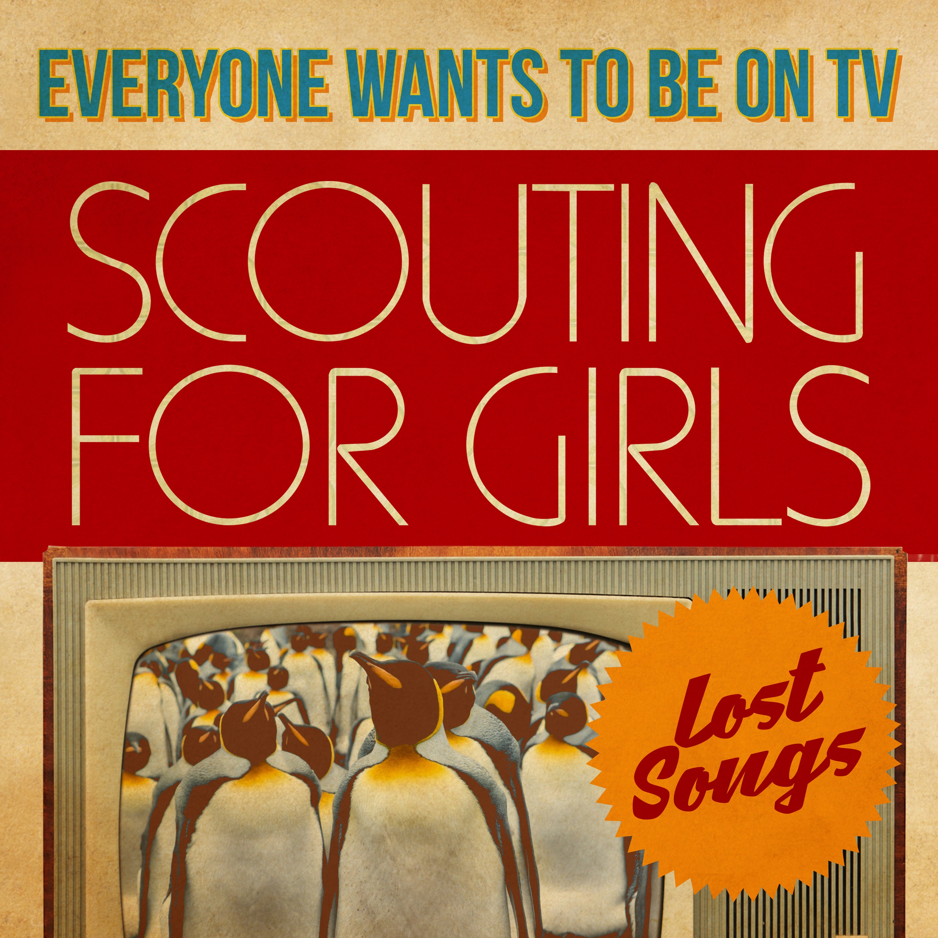 Everybody Wants To Be On TV - Lost Songs - EP album cover