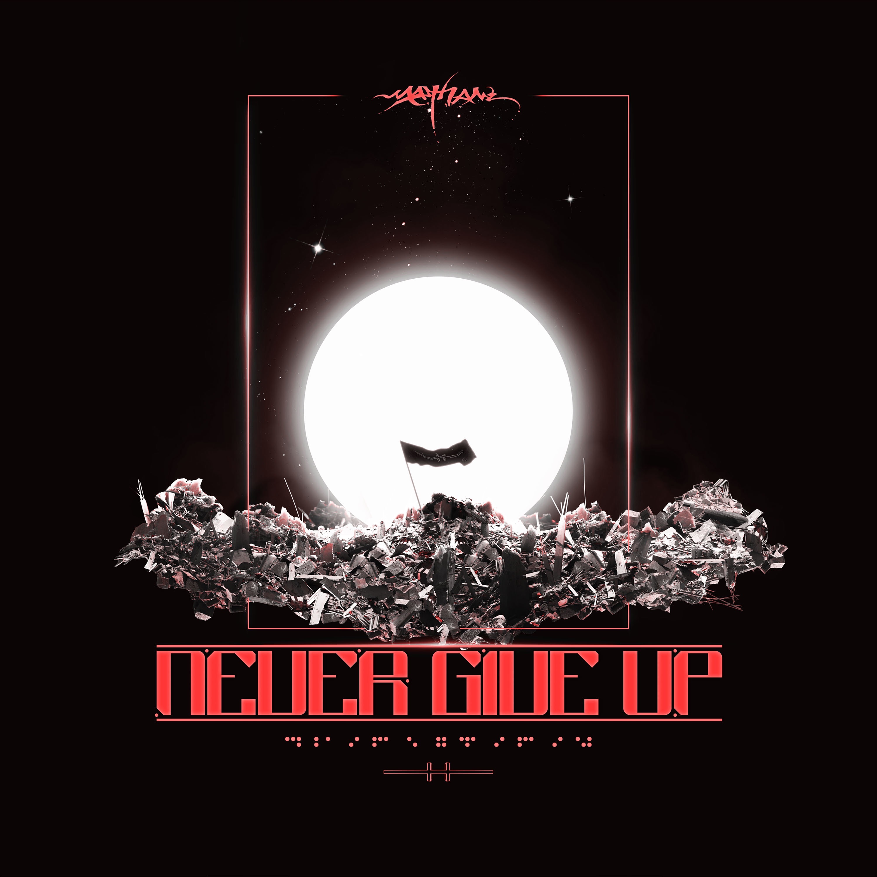 Never Give Up (Club Version) - Single album cover