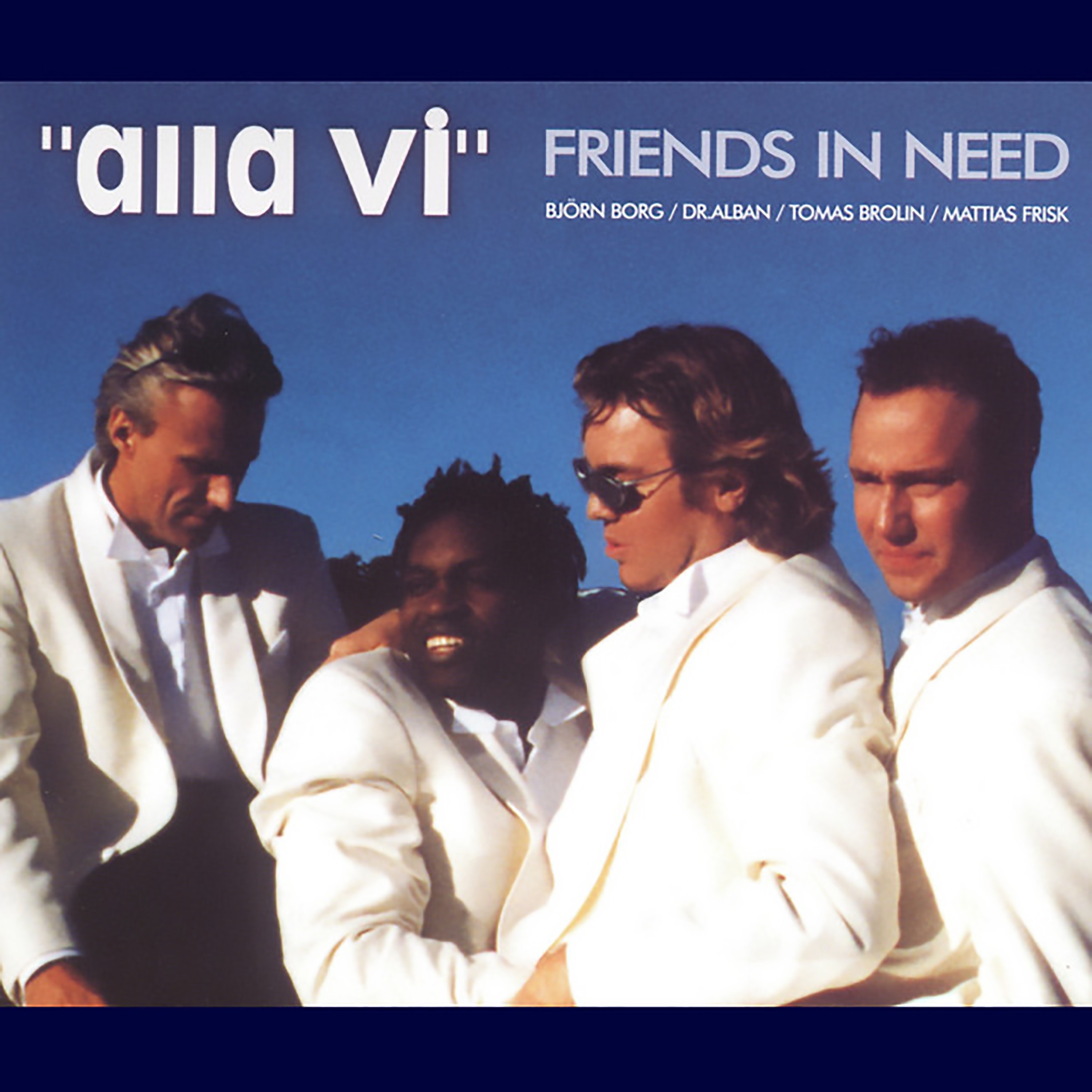 Alla vi (feat. Björn Borg, Tomas Brolin & Mattias Frisk) - Single album cover