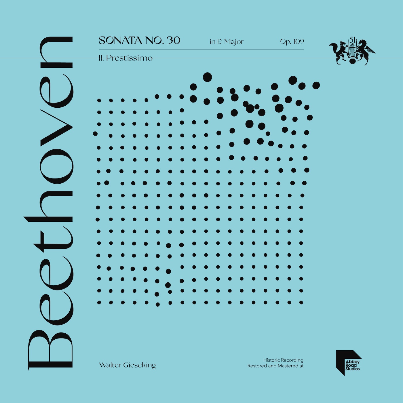 Beethoven: Sonata No. 30 in E Major, Op. 109: II. Prestissimo - Single album cover