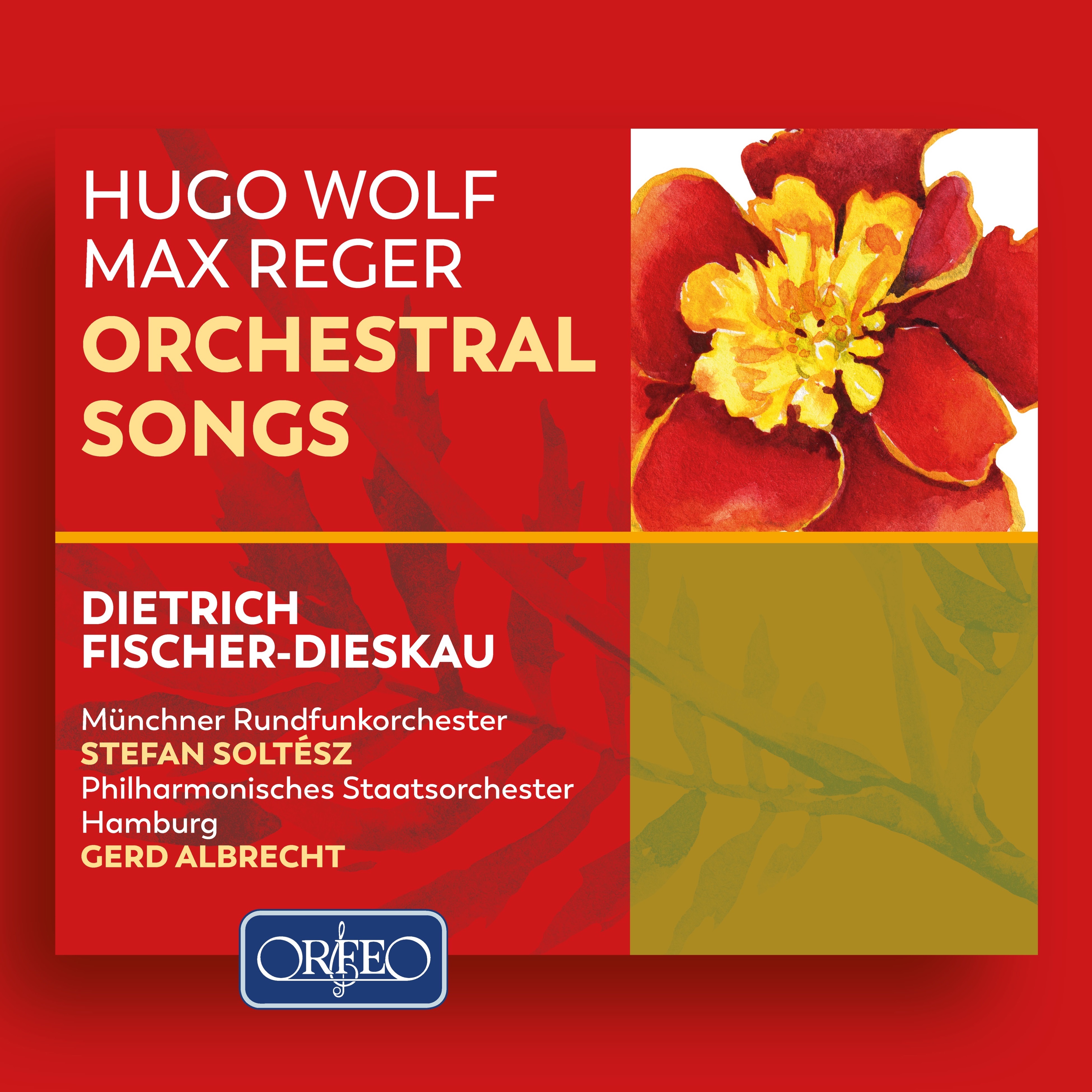 Wolf & Reger: Orchestral Lieder album cover