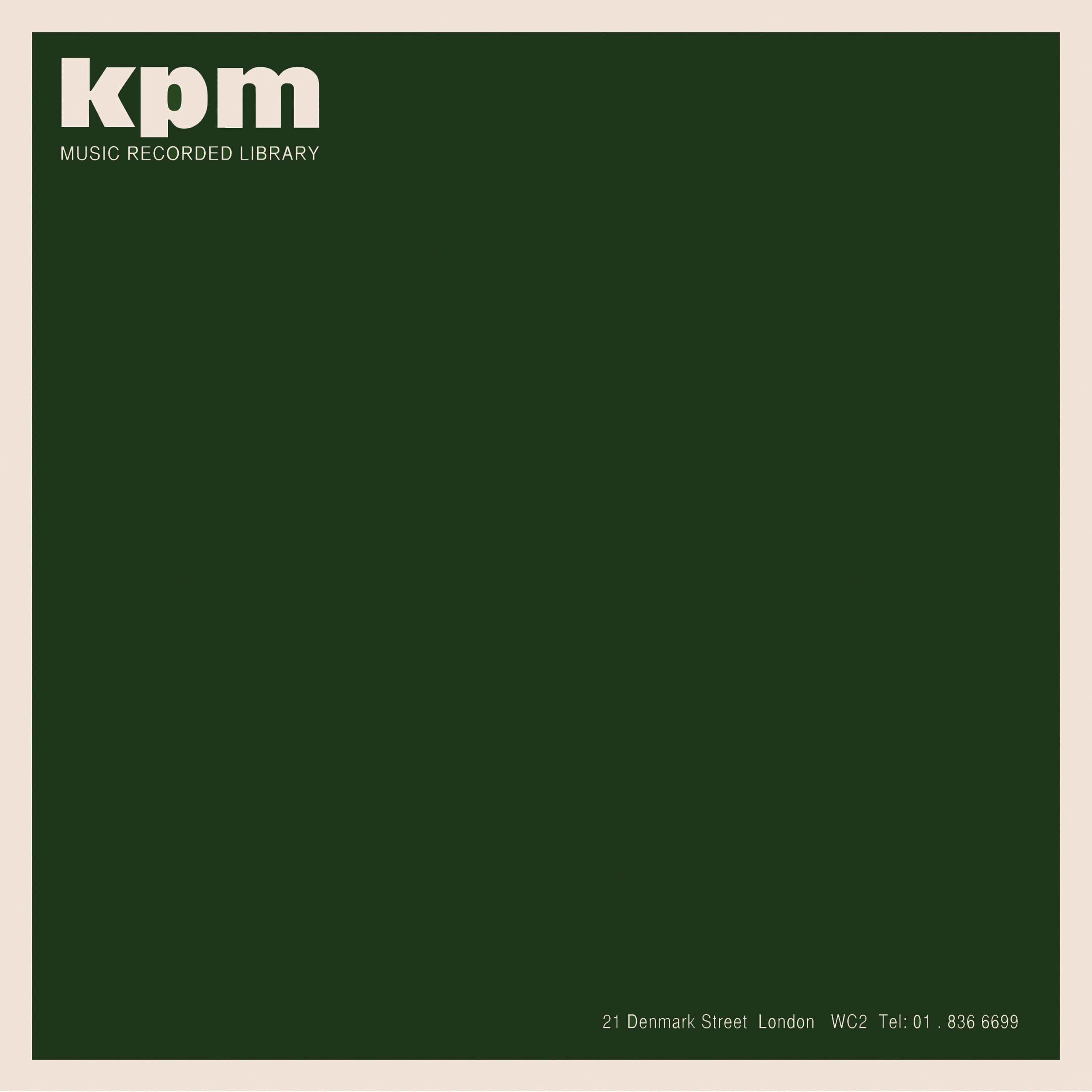 Kpm 1000 Series: Now and Then album cover