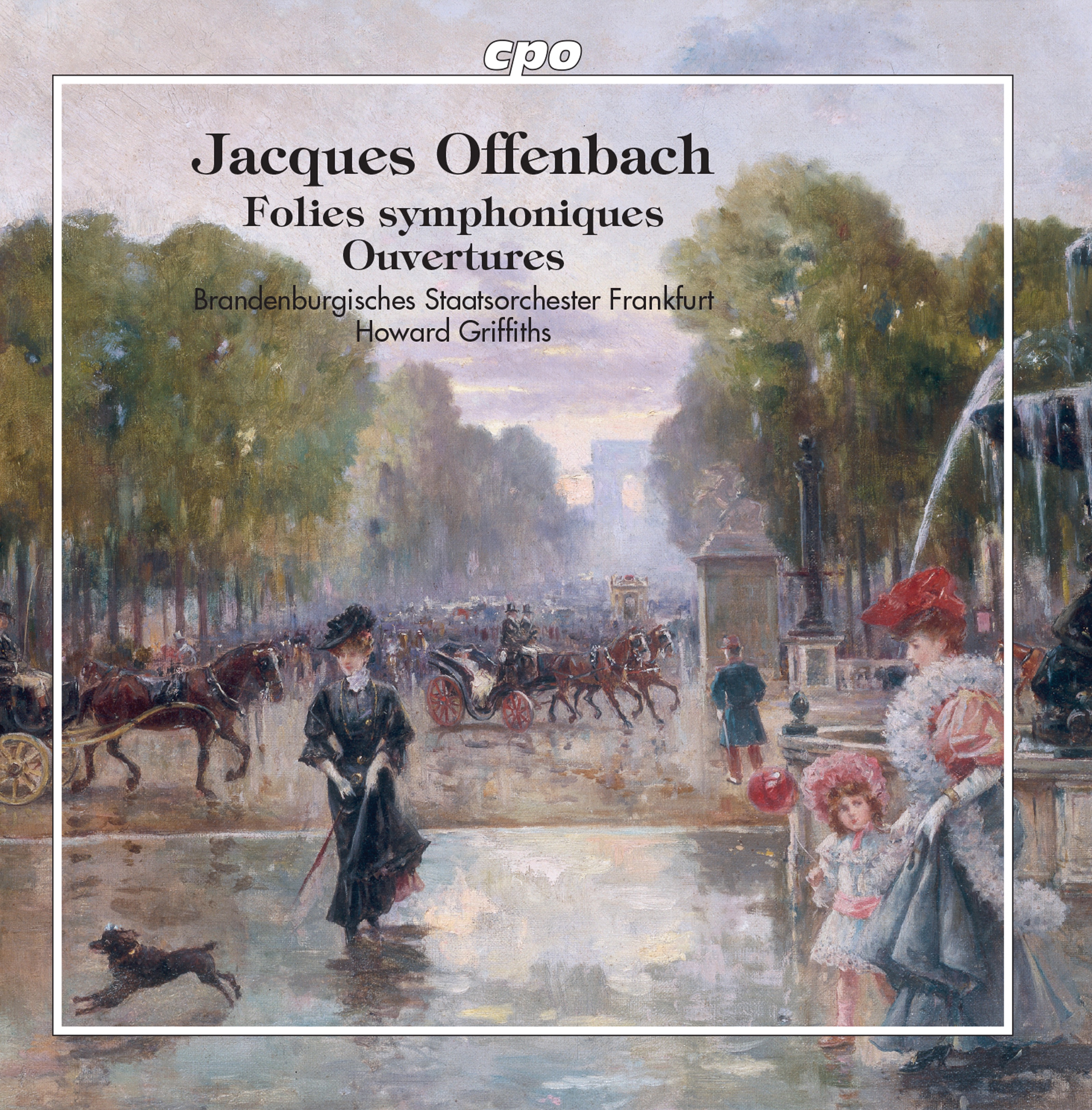 Offenbach: Opera Ouvertures album cover