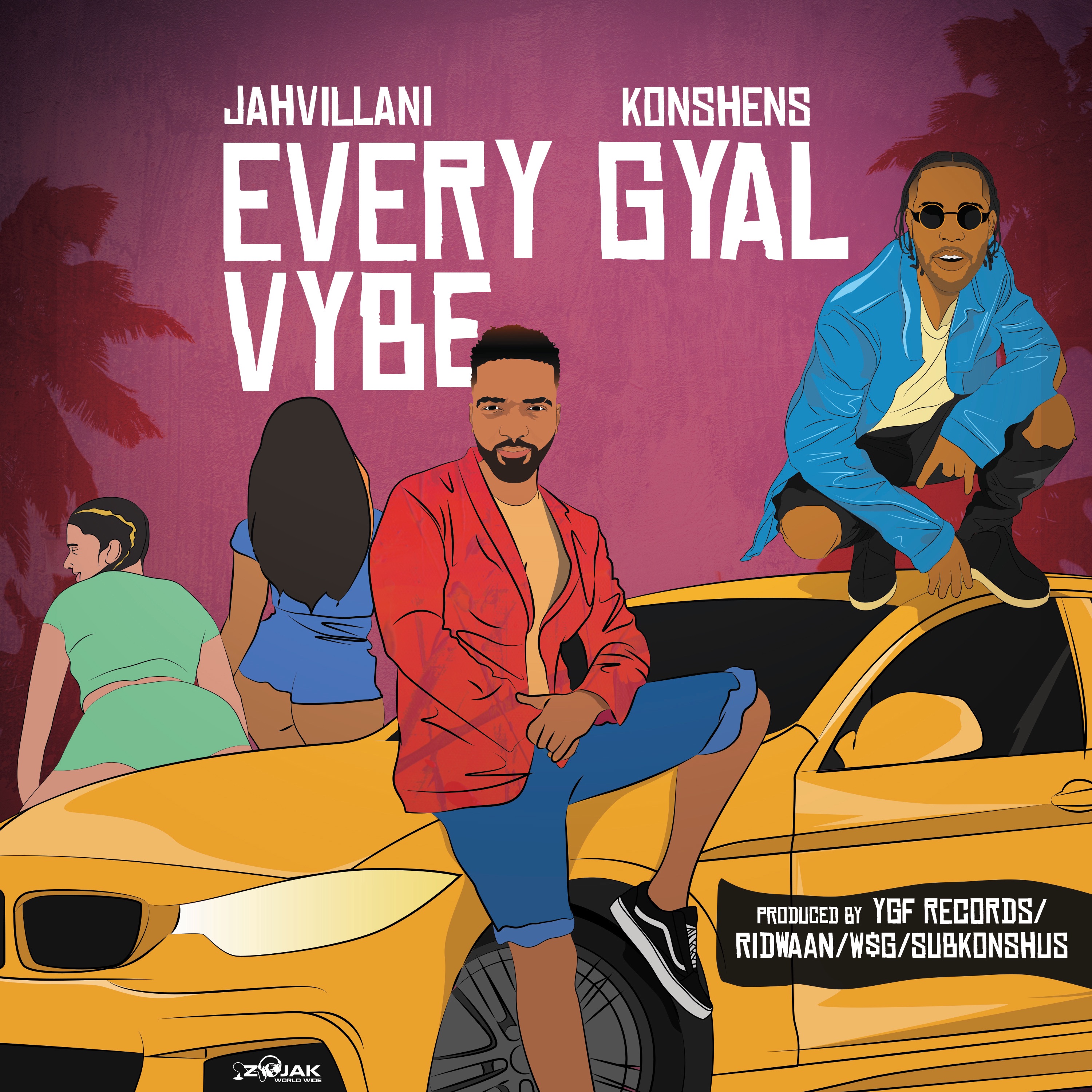 Every Gyal Vybe (feat. Konshens - Single album cover