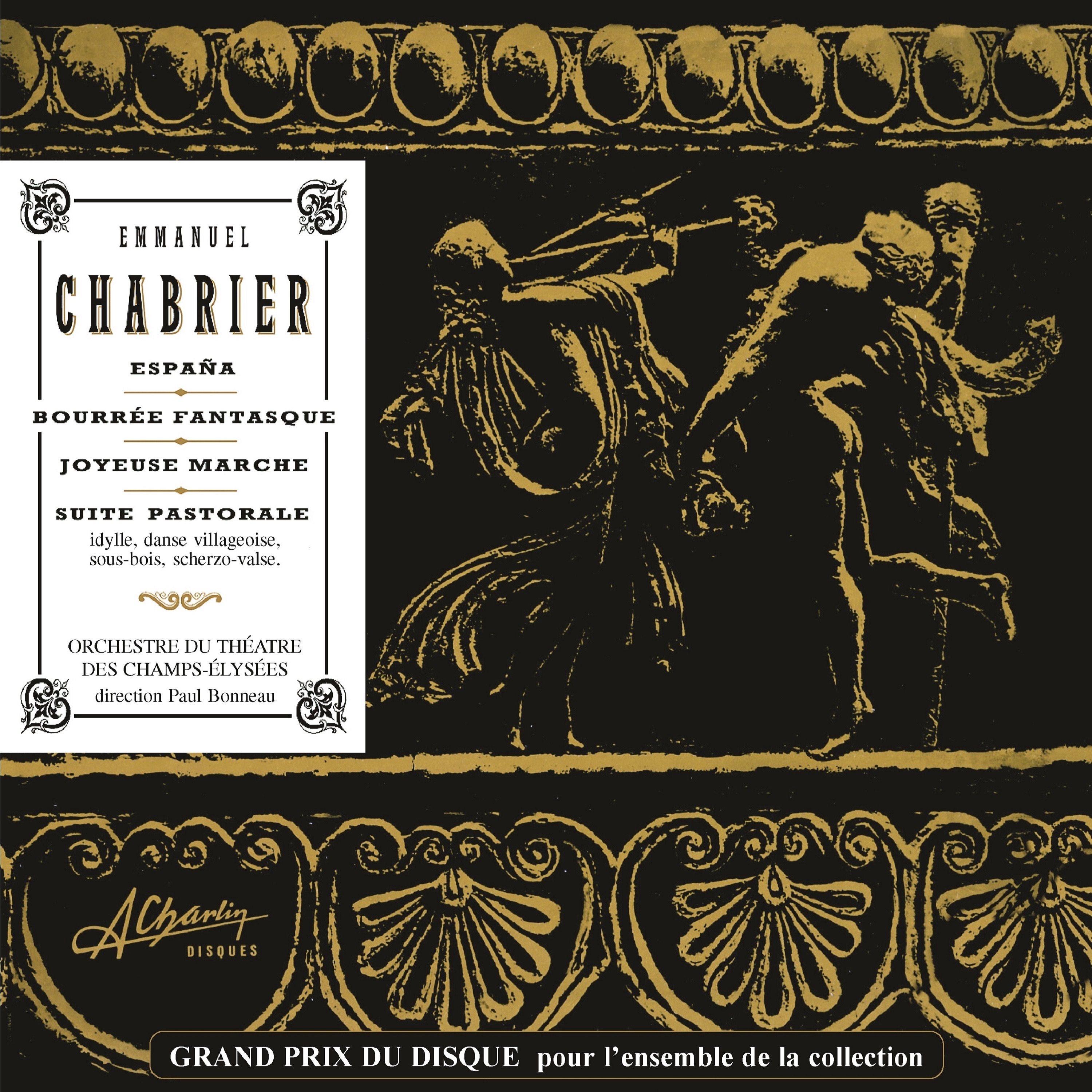 España, Bourrée fantasque, Joyeuse marche, Suite pastoral - SLC 3 album cover