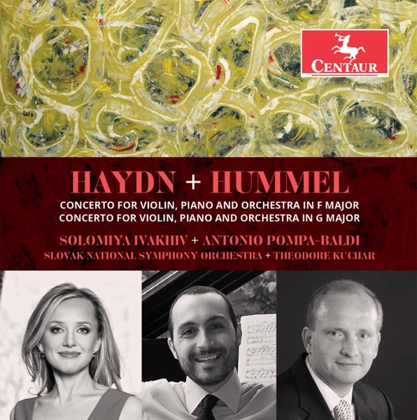 Haydn: Keyboard Concerto in F Major, Hob. XVIII:6 – Hummel: Concerto for Violin & Piano, Op. 17 album cover