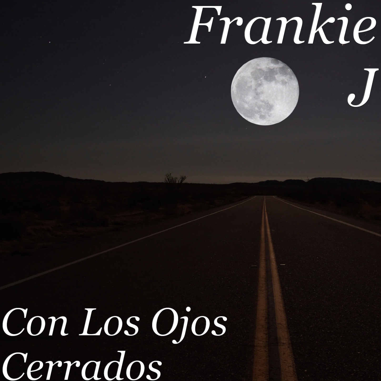 Con los Ojos Cerrados - Single album cover