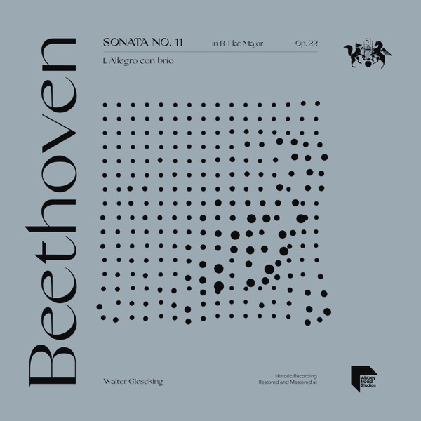 Beethoven: Sonata No. 11 in B-Flat Major, Op. 22: I. Allegro con brio - Single album cover