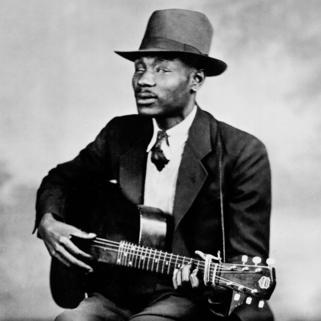 Blind Boy Fuller Portrait