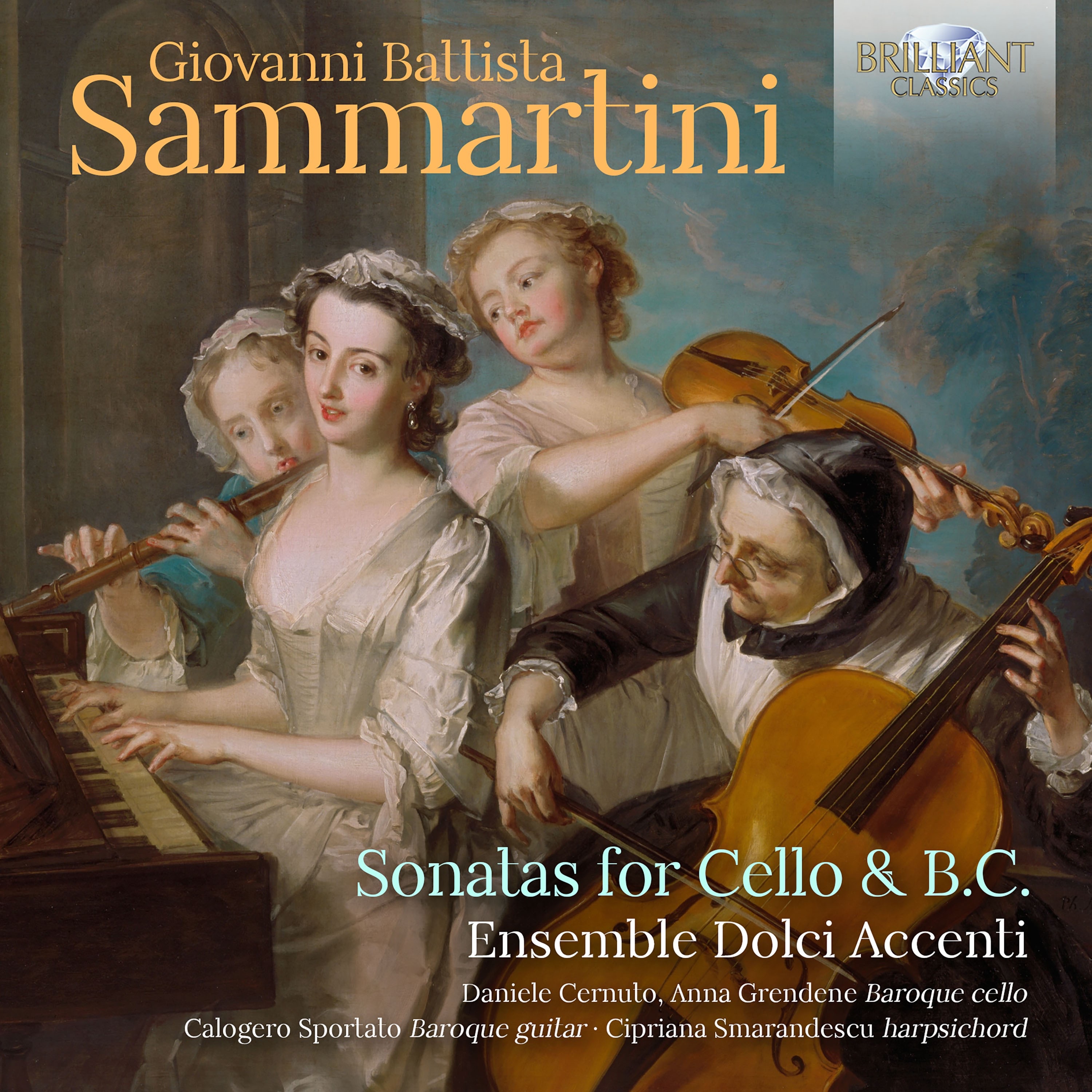 Sammartini: Sonatas for Cello & B.C. album cover