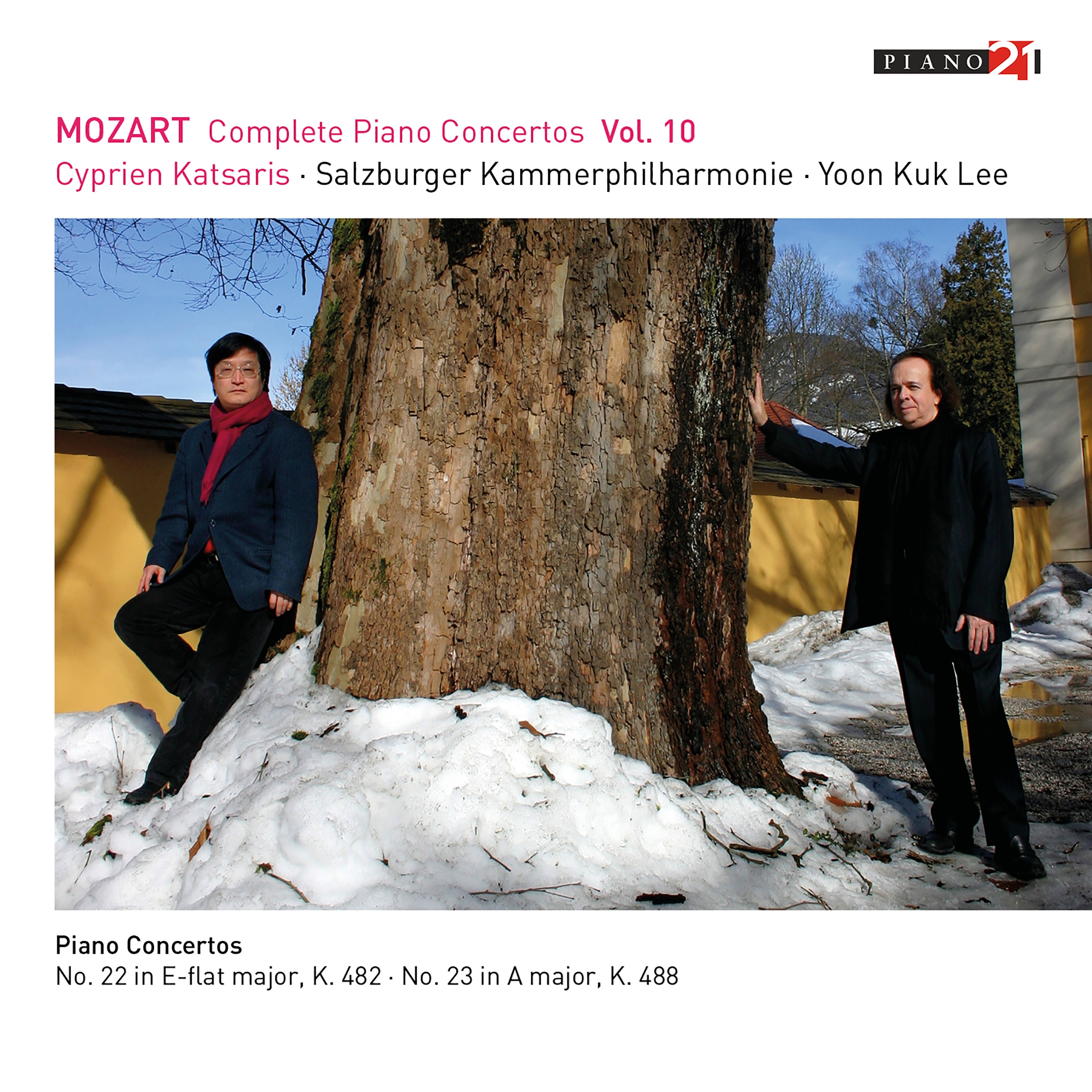 Mozart: Complete Piano Concertos, Vol. 10 (Live - K. 482 & 488) album cover
