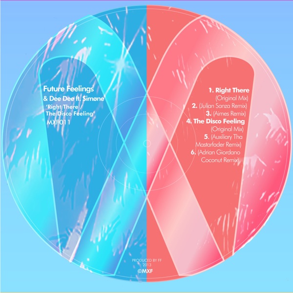 Right There / The Disco Feeling (feat. Simone) album cover