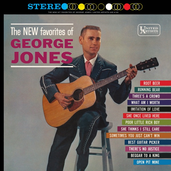 The New Favorites Of George Jones album cover