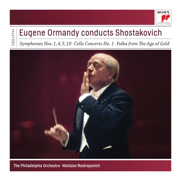 Eugene Ormandy Conducts Shostakovich album cover