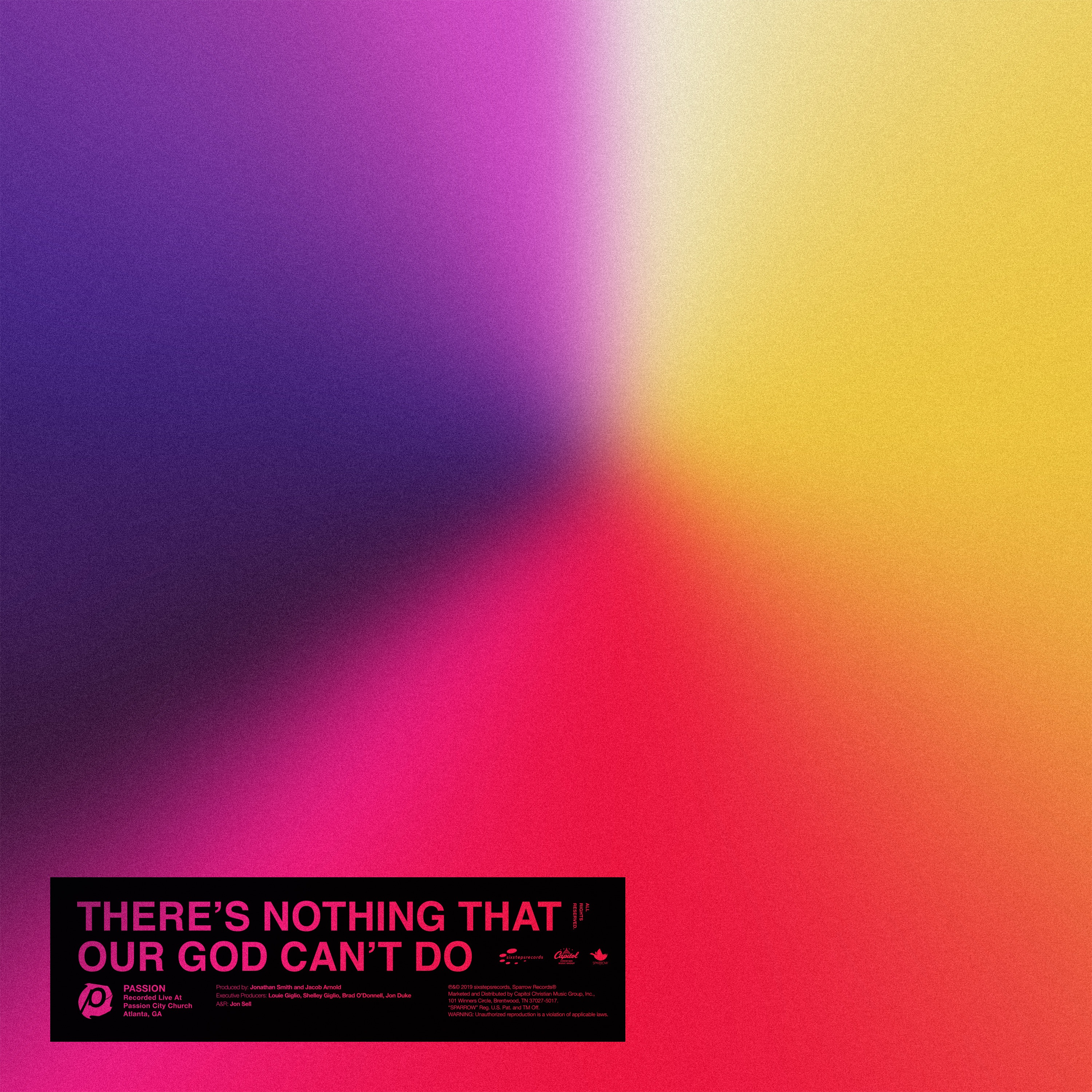 There’s Nothing That Our God Can’t Do (Live) - Single album cover