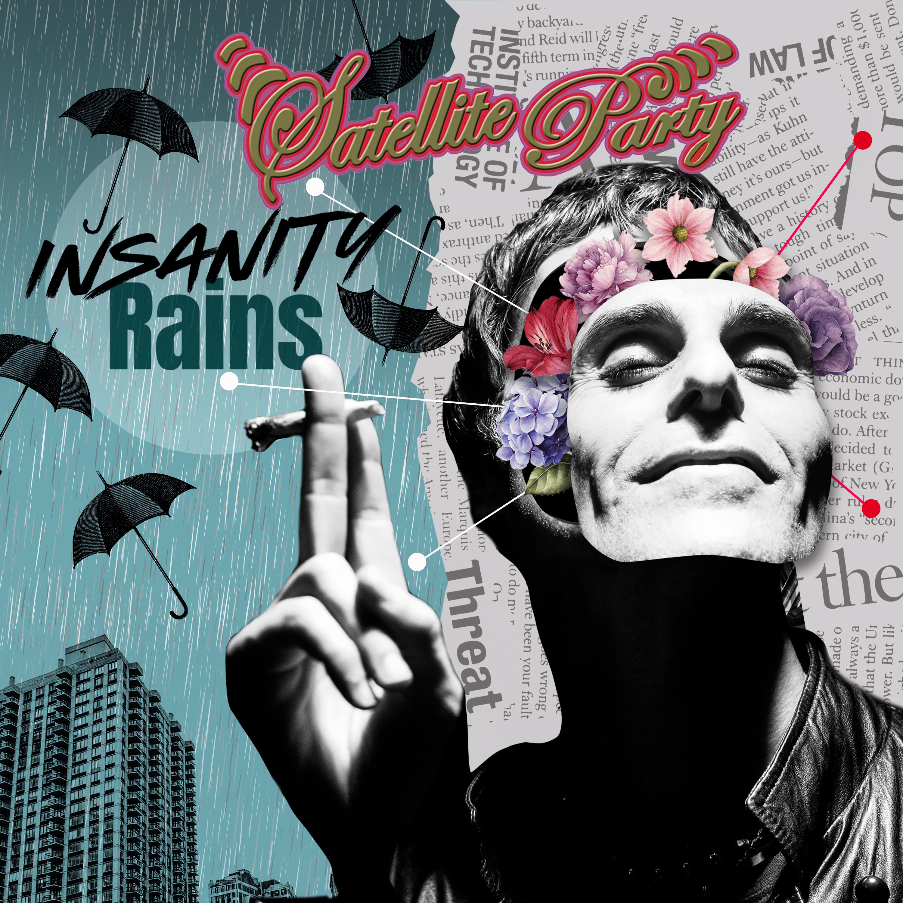 Insanity Rains (feat. Nuno Bettencourt) - Single album cover