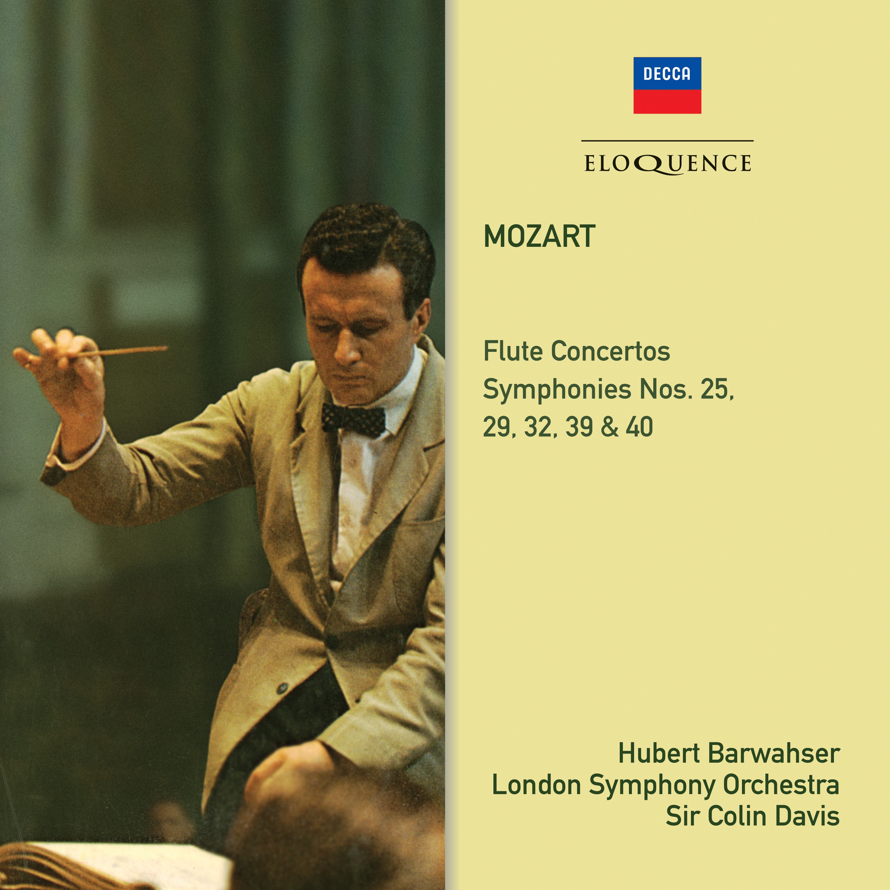 Mozart: Flute Concertos; Symphonies 39, 40, 25, 29, 32 album cover