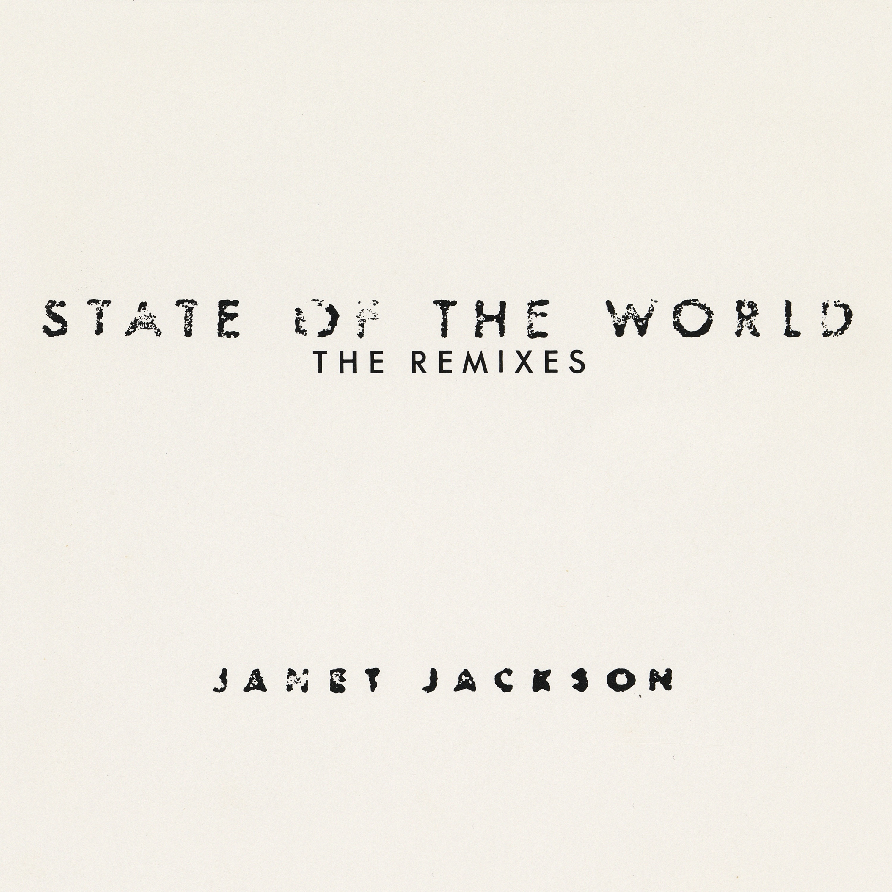 State Of The World: The Remixes album cover