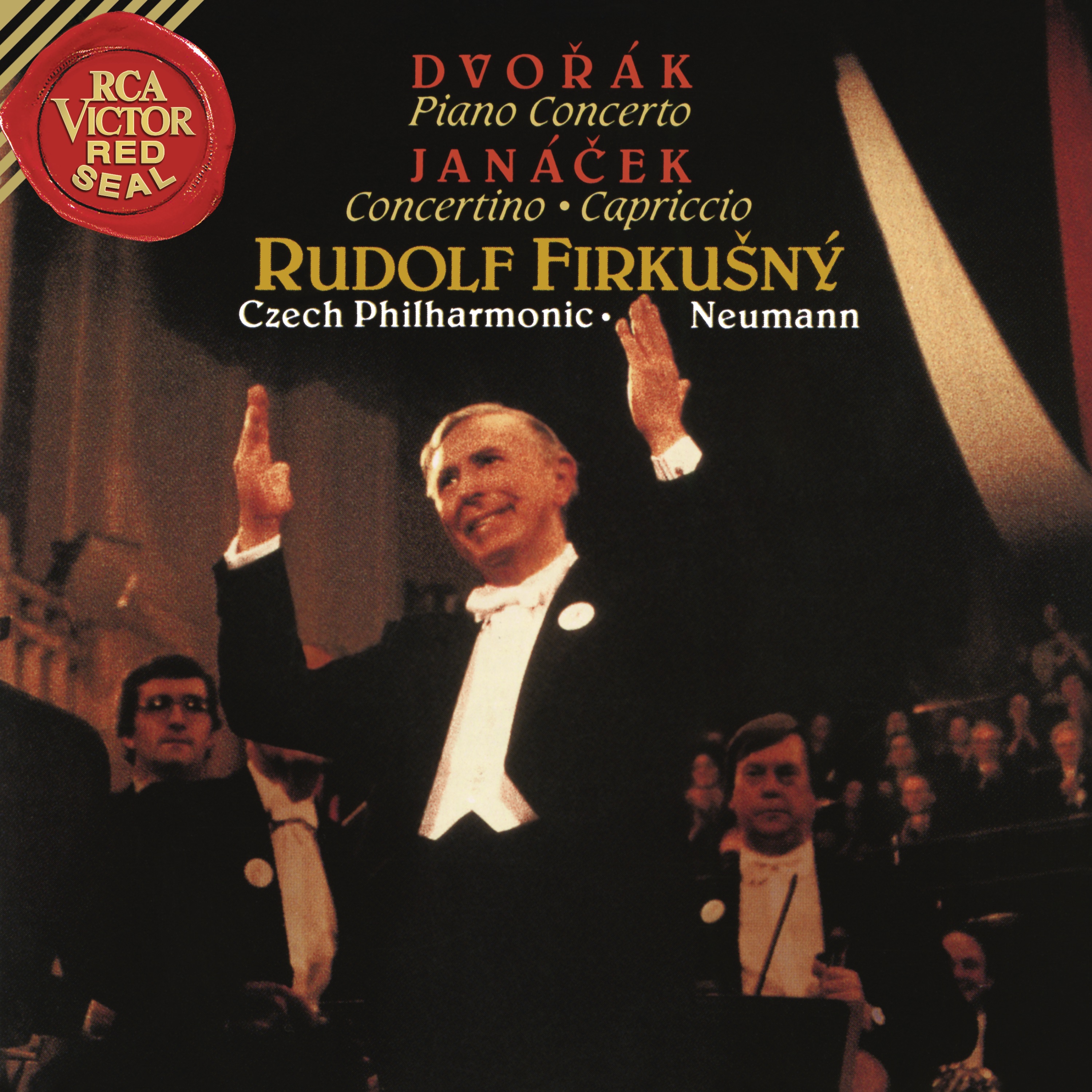 Dvorak: Piano Concerto in G Minor, Op. 33 - Janacek: Concertino & Capriccio for Piano album cover