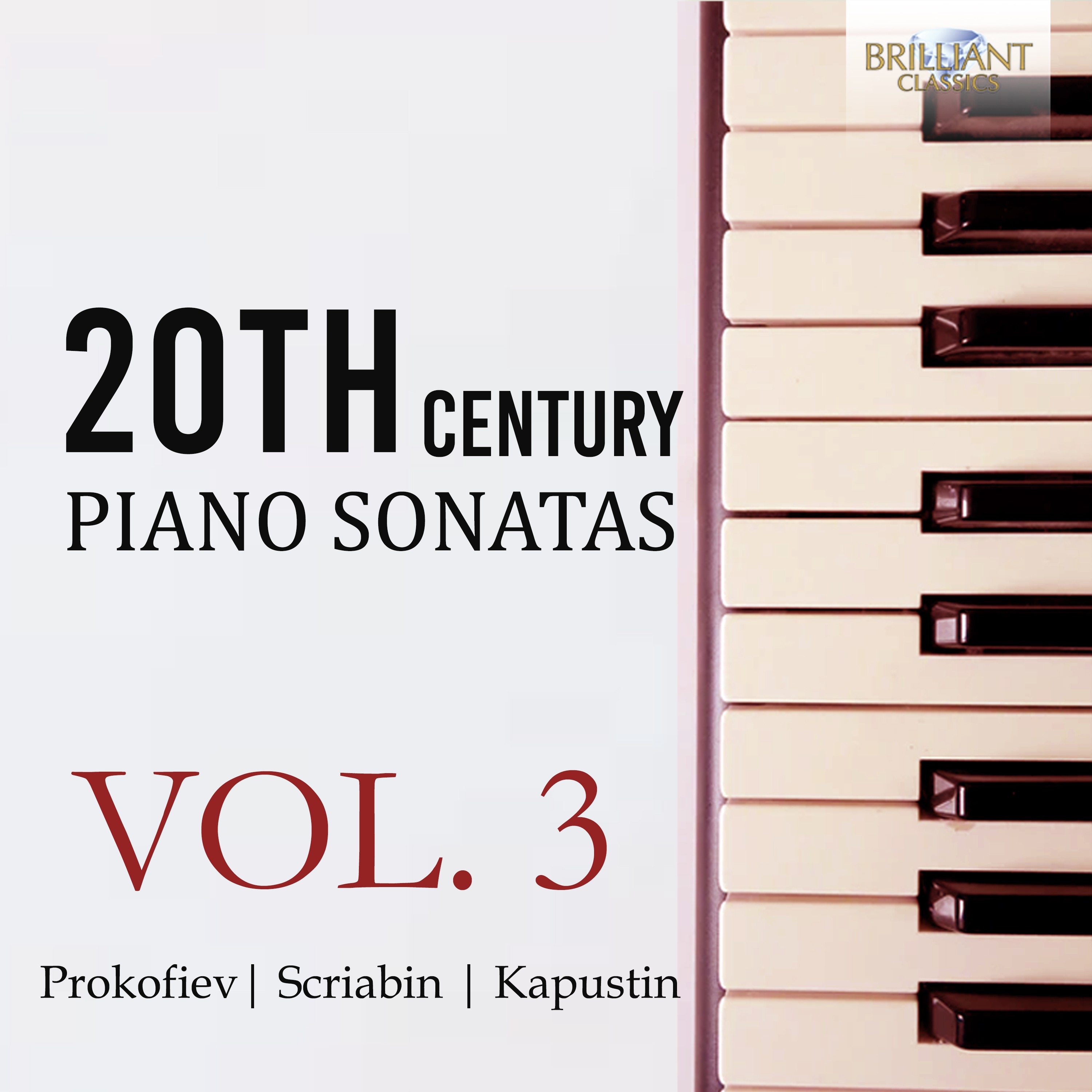 20th Century Piano Sonatas, Vol. 3 album cover