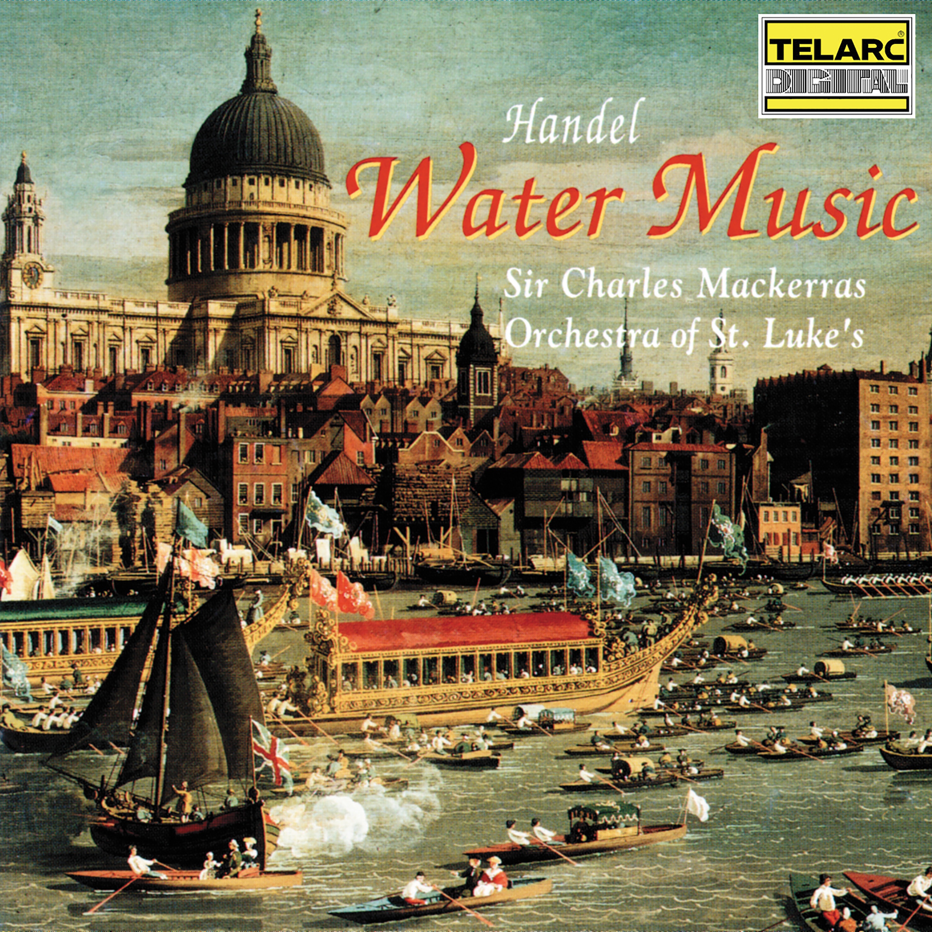 Handel: Water Music album cover
