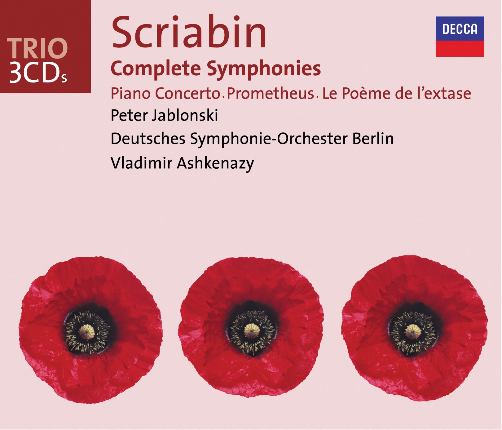 Scriabin: Complete Symphonies - Piano Concerto - Prometheus - Le Poème de l'extase album cover