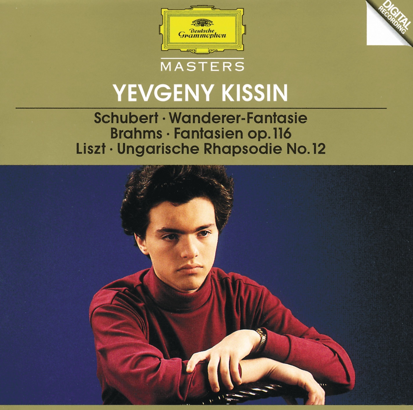 Schubert: "Wanderer" Fantasia - Brahms: Fantasien, Op. 116 - Liszt: Hungarian Rhapsody No. 12 album cover