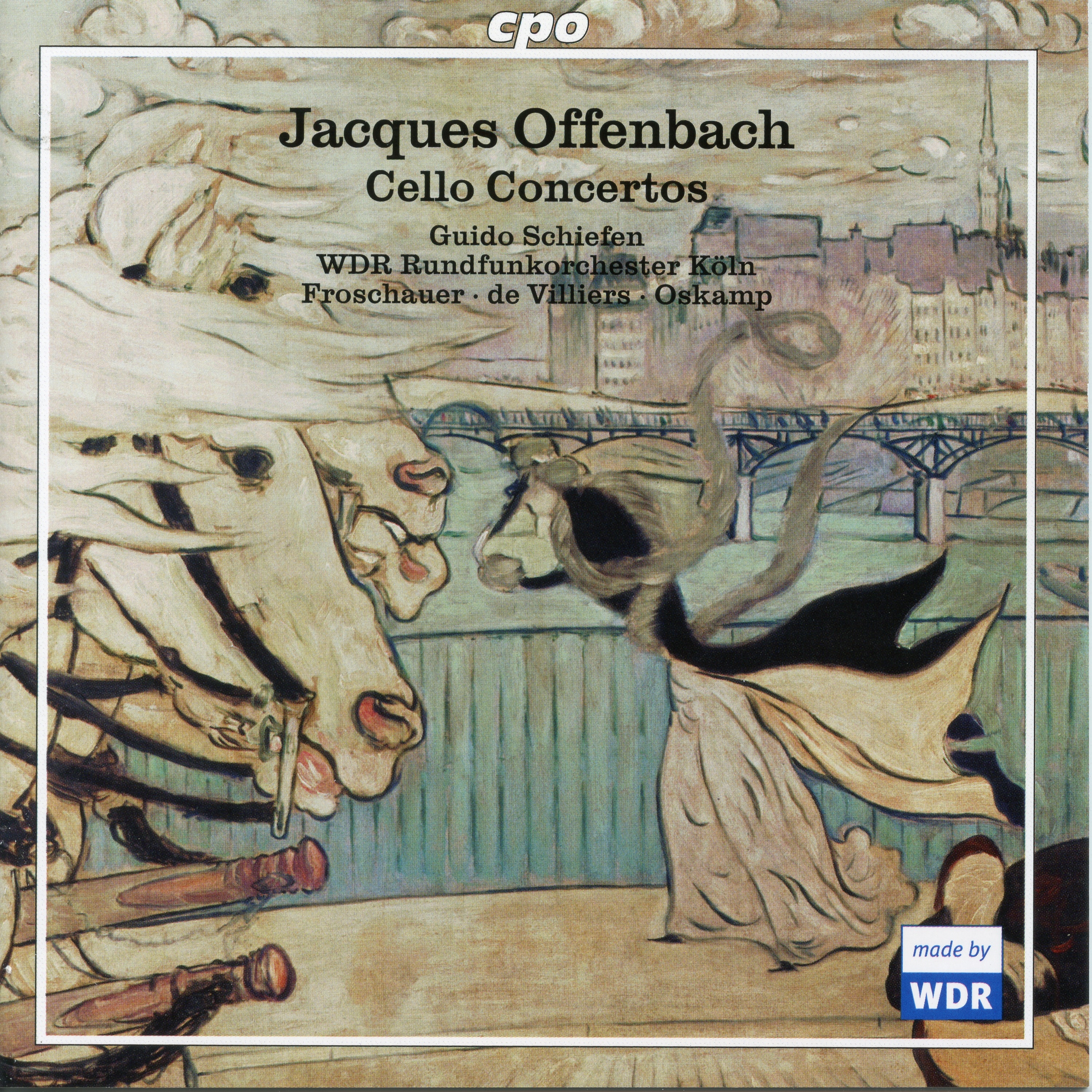 Offenbach: Cello Concertos album cover