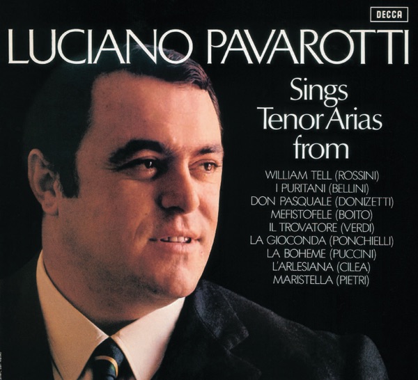 Luciano Pavarotti: Tenor Arias from Italian Opera album cover