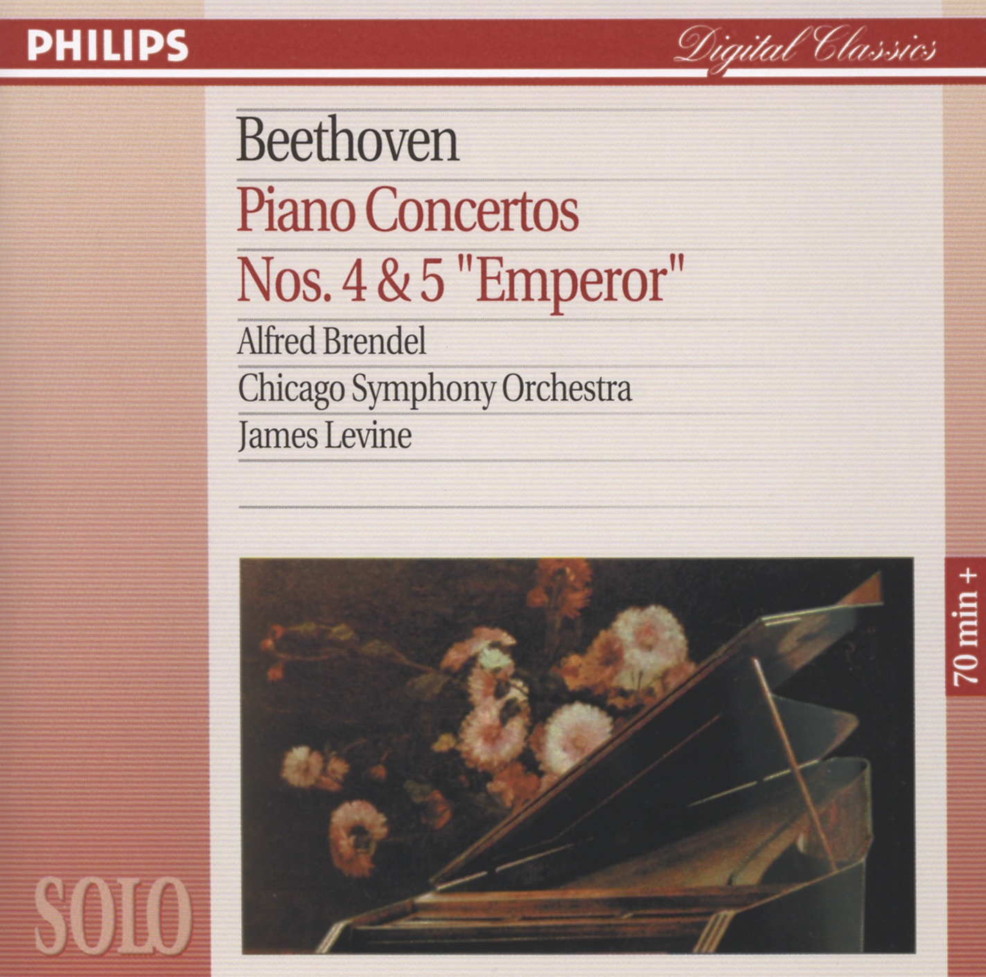 Beethoven: Piano Concertos Nos.4 & 5 "Emperor" album cover
