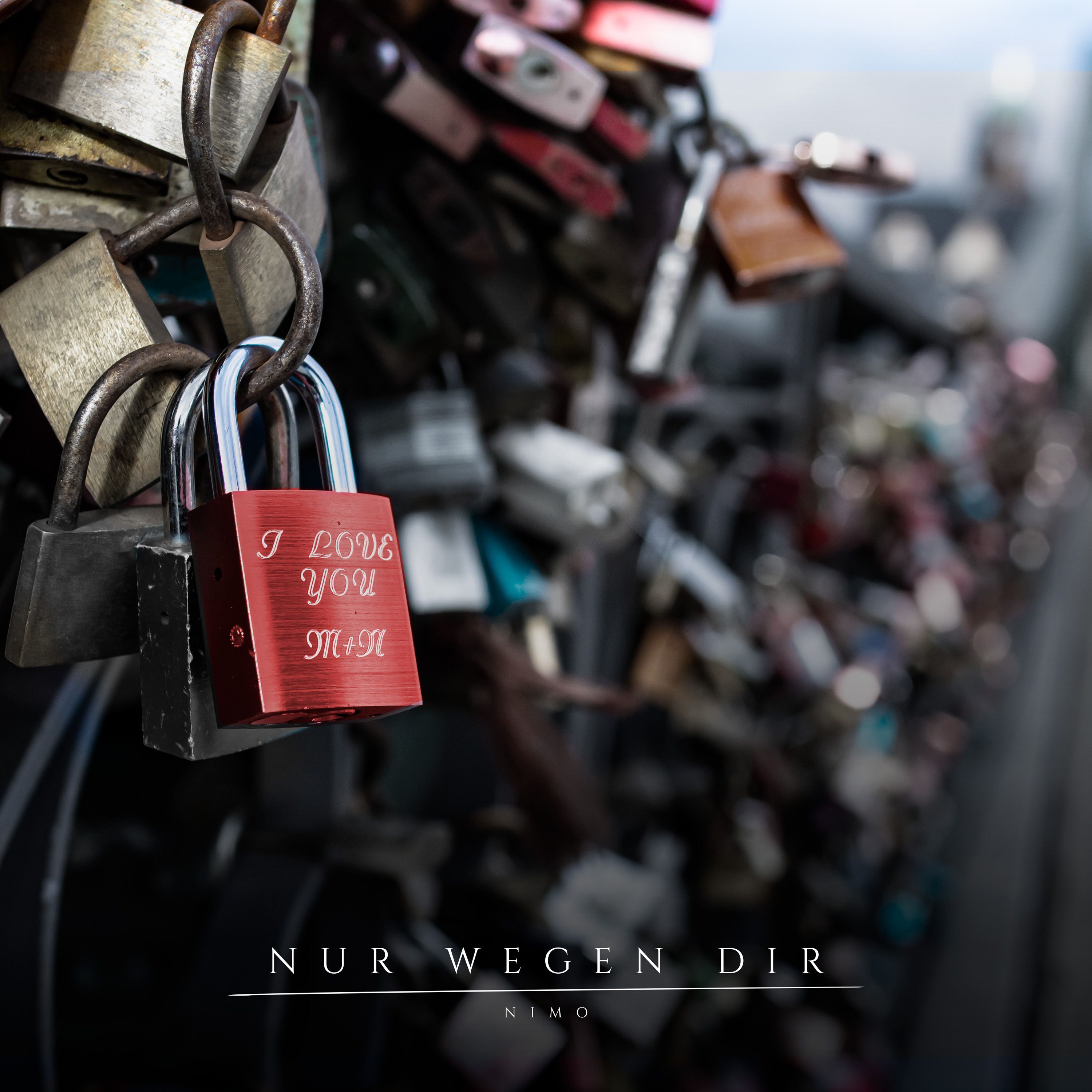 Nur wegen dir - Single album cover