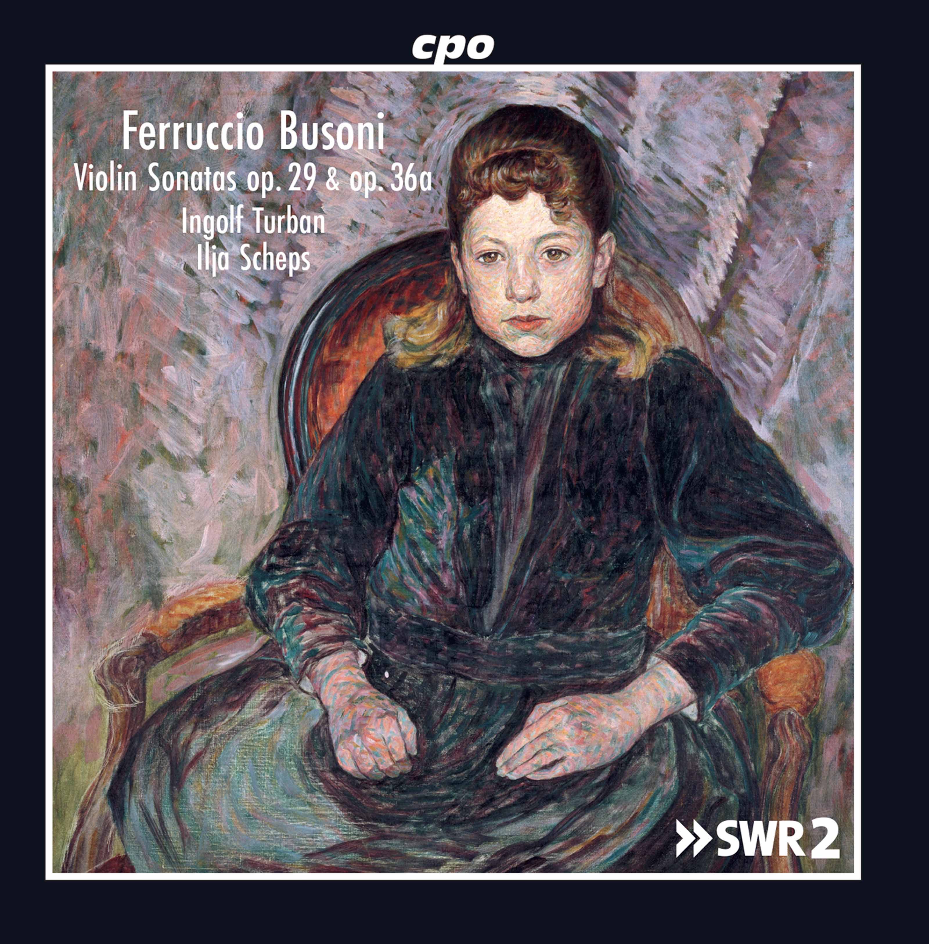 Busoni: Violin Sonatas Nos. 1 & 2 album cover
