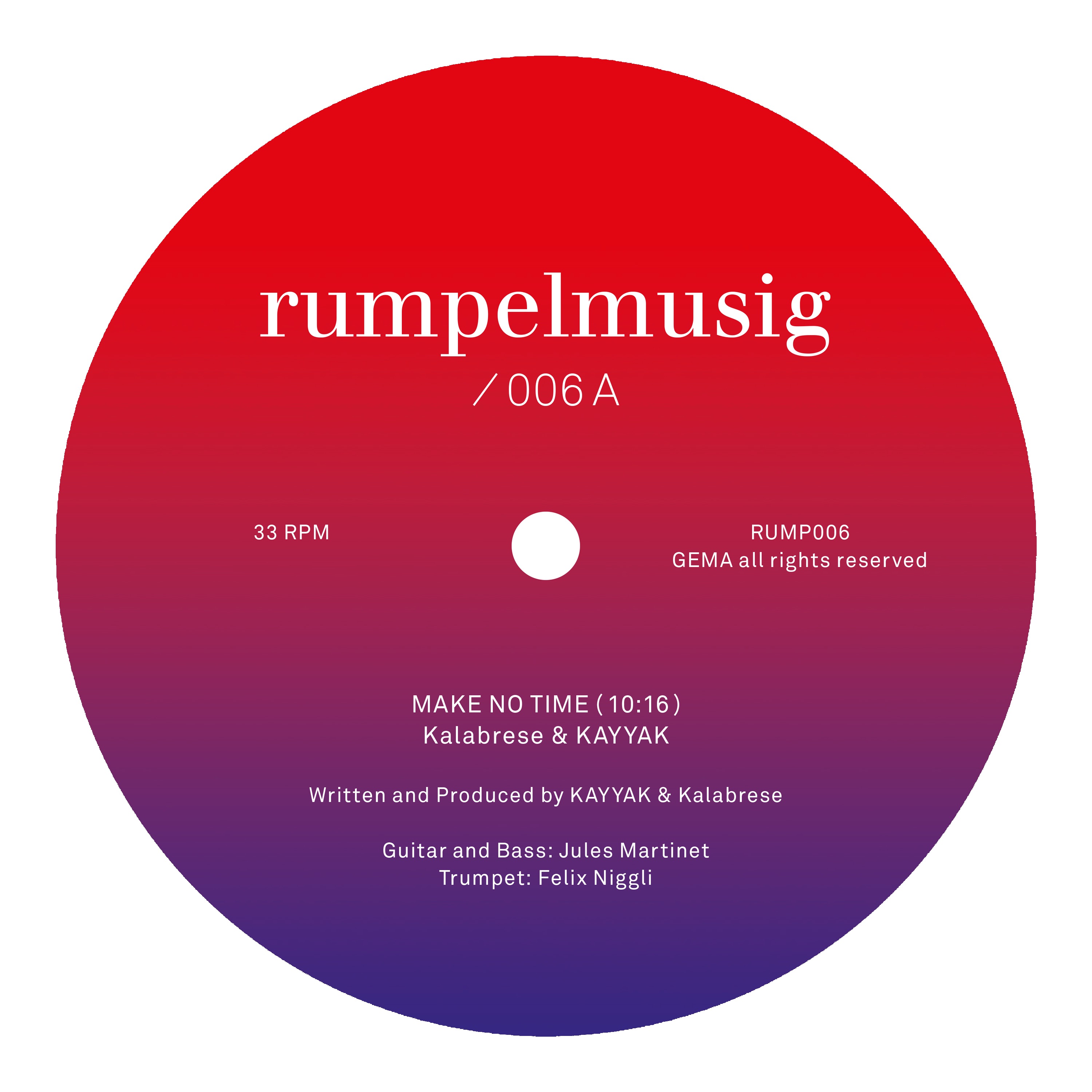 Make No Time / Painting of Relaxation - EP album cover