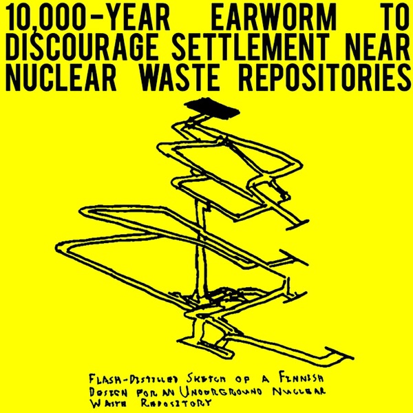 10,000-Year Earworm to Discourage Resettlement Near Nuclear Waste Repositories - EP album cover