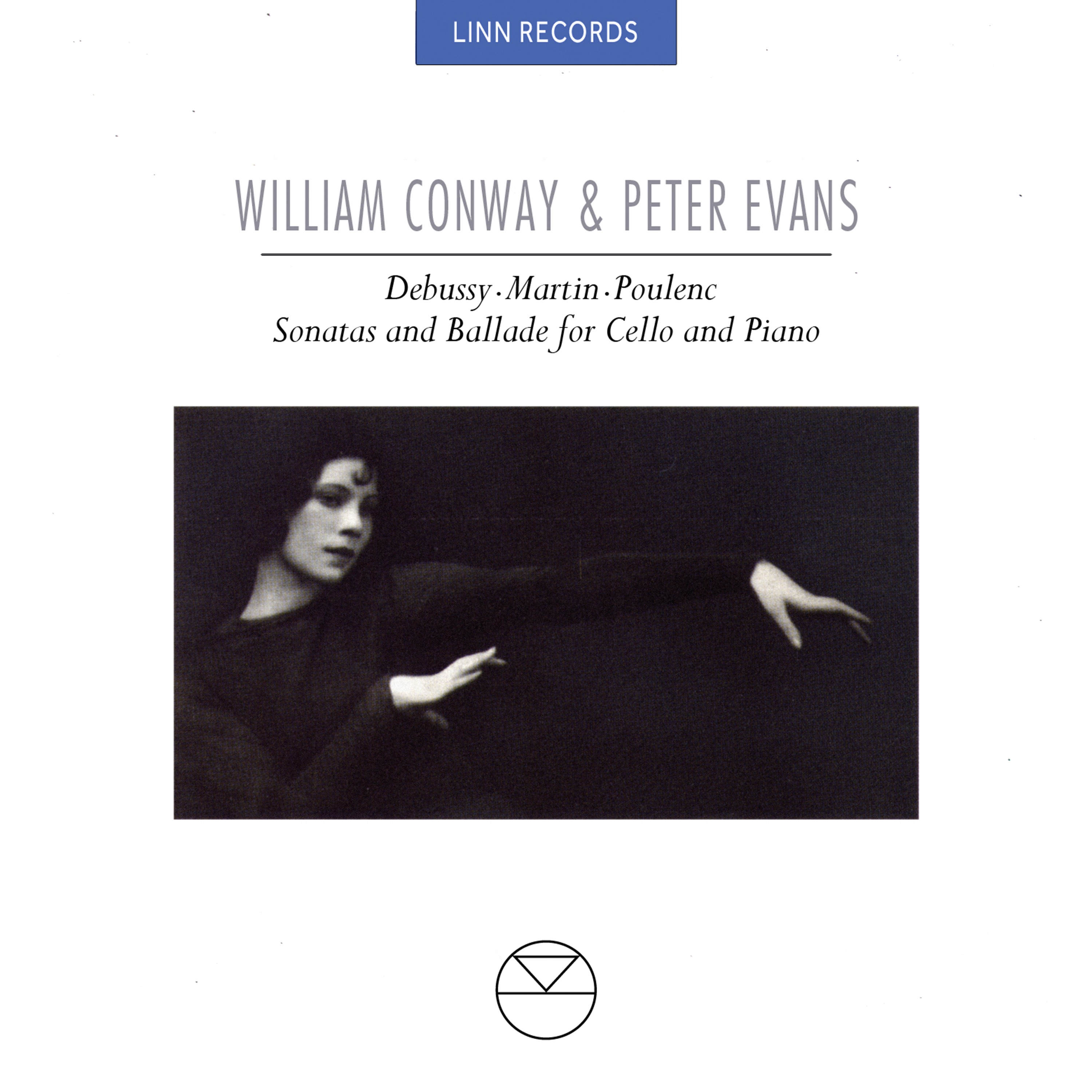 Debussy, Martin & Poulenc: Sonatas and Ballade for Cello and Piano album cover