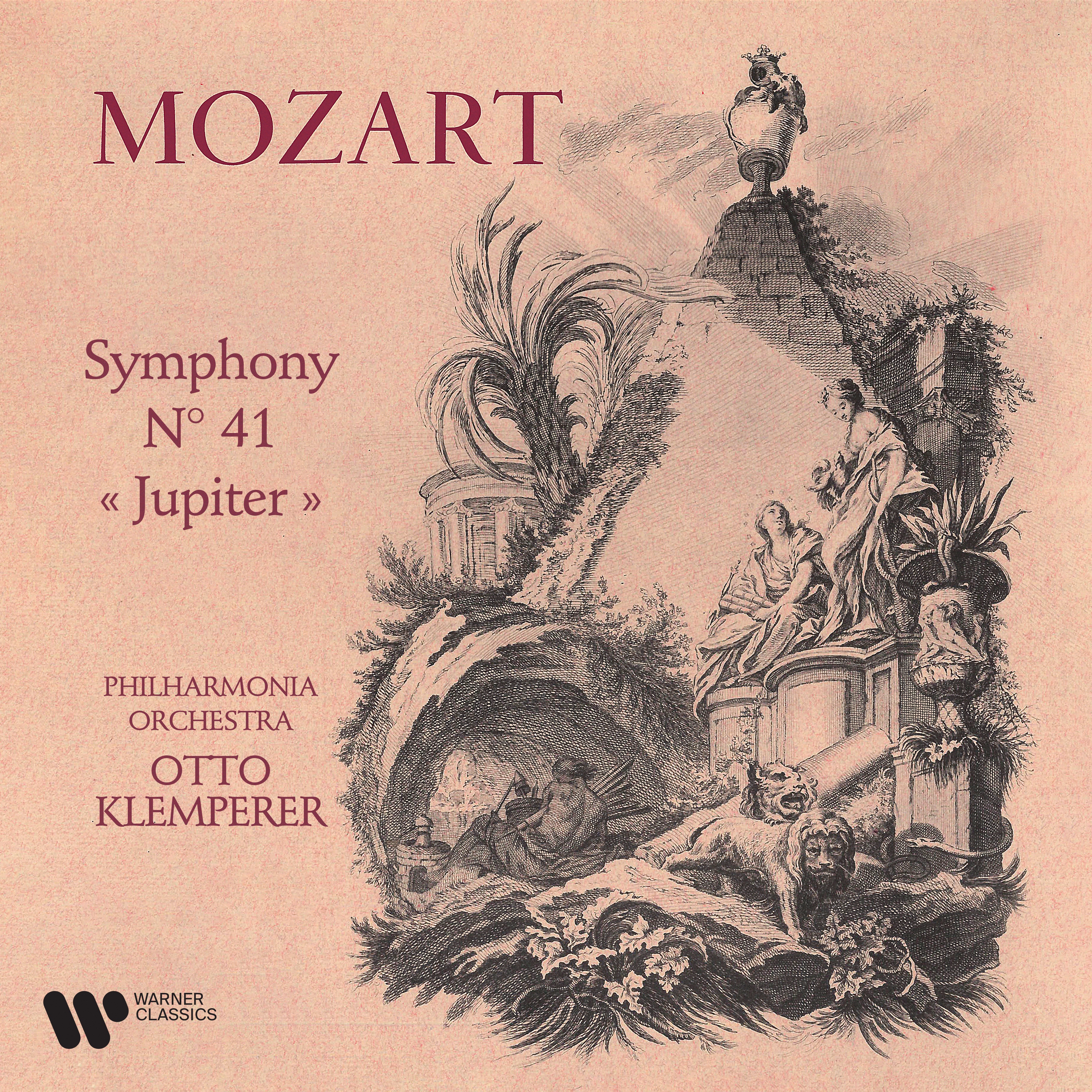 Mozart: Symphony No. 41, K. 551 "Jupiter" - EP album cover