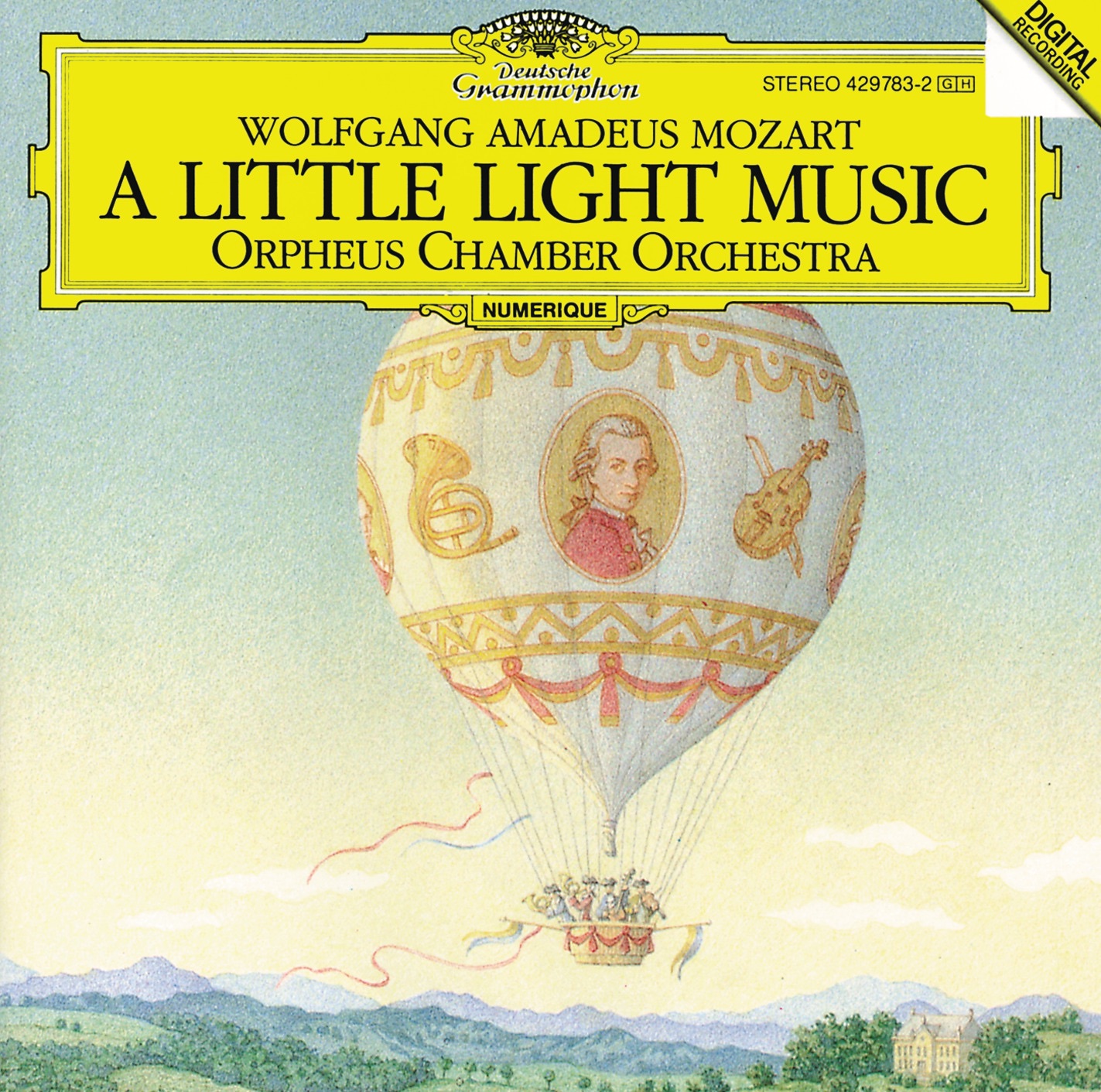Mozart: "A Little Light Music" album cover