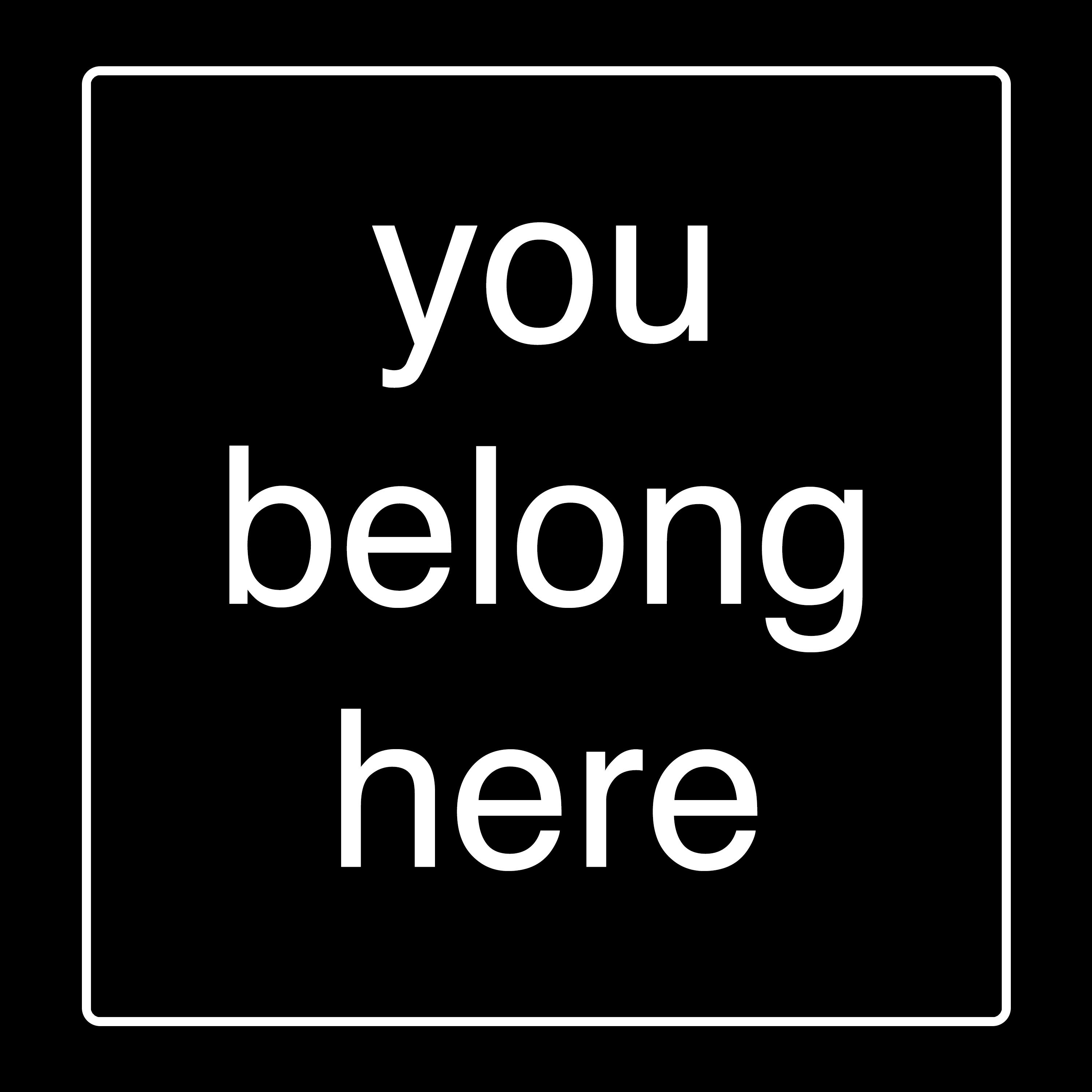 You Belong Here - Single album cover