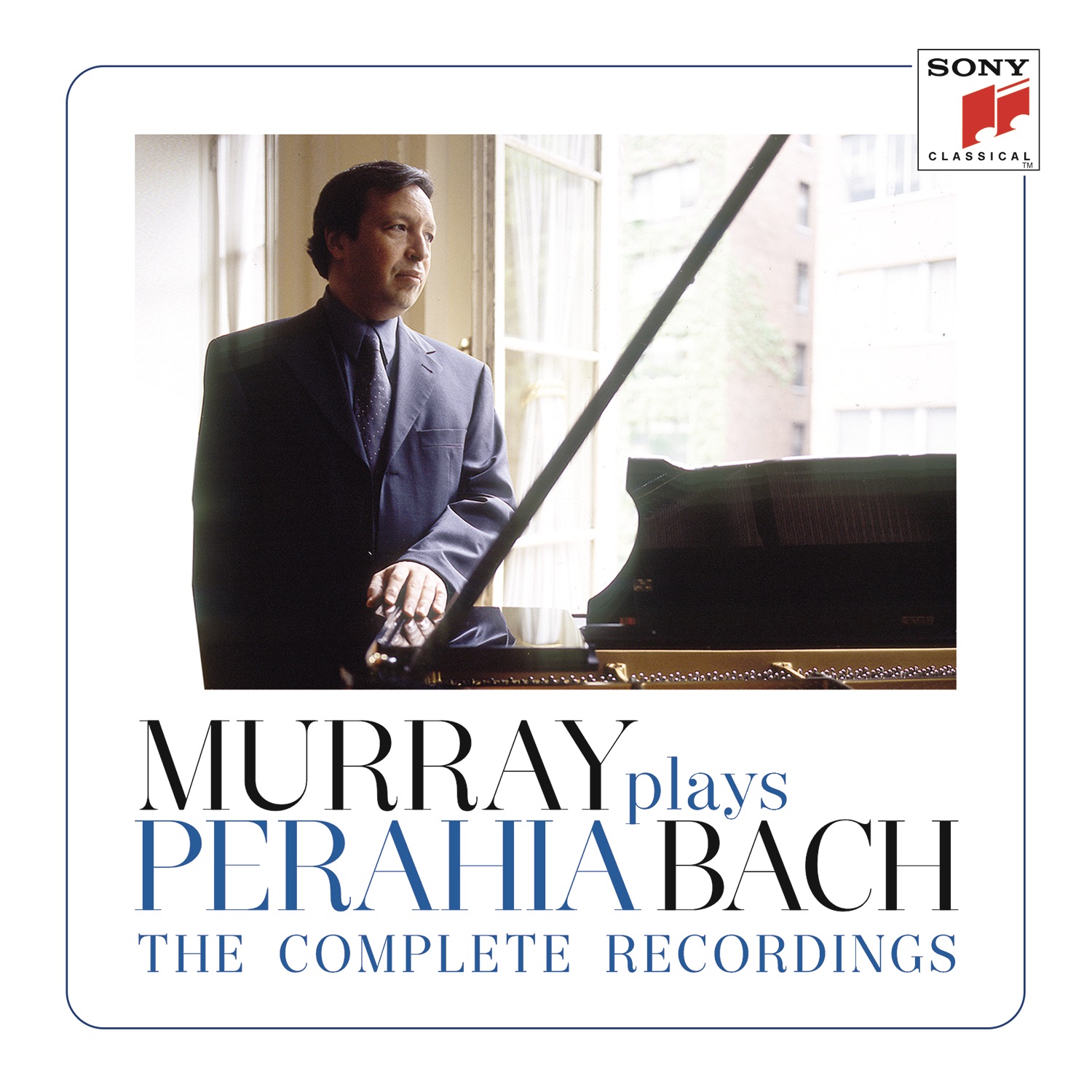 Murray Perahia plays Bach - The Complete Recordings album cover
