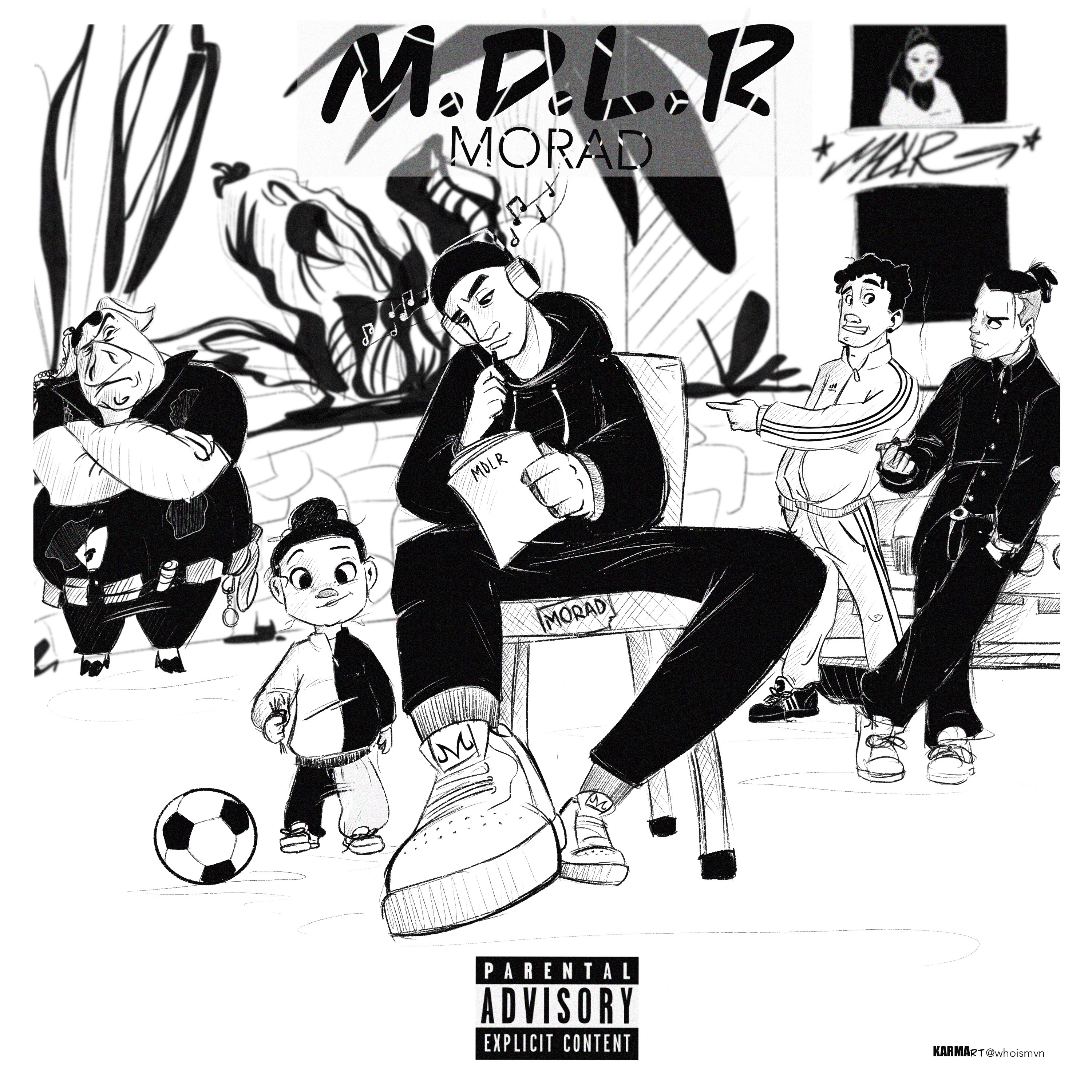 M.D.L.R album cover