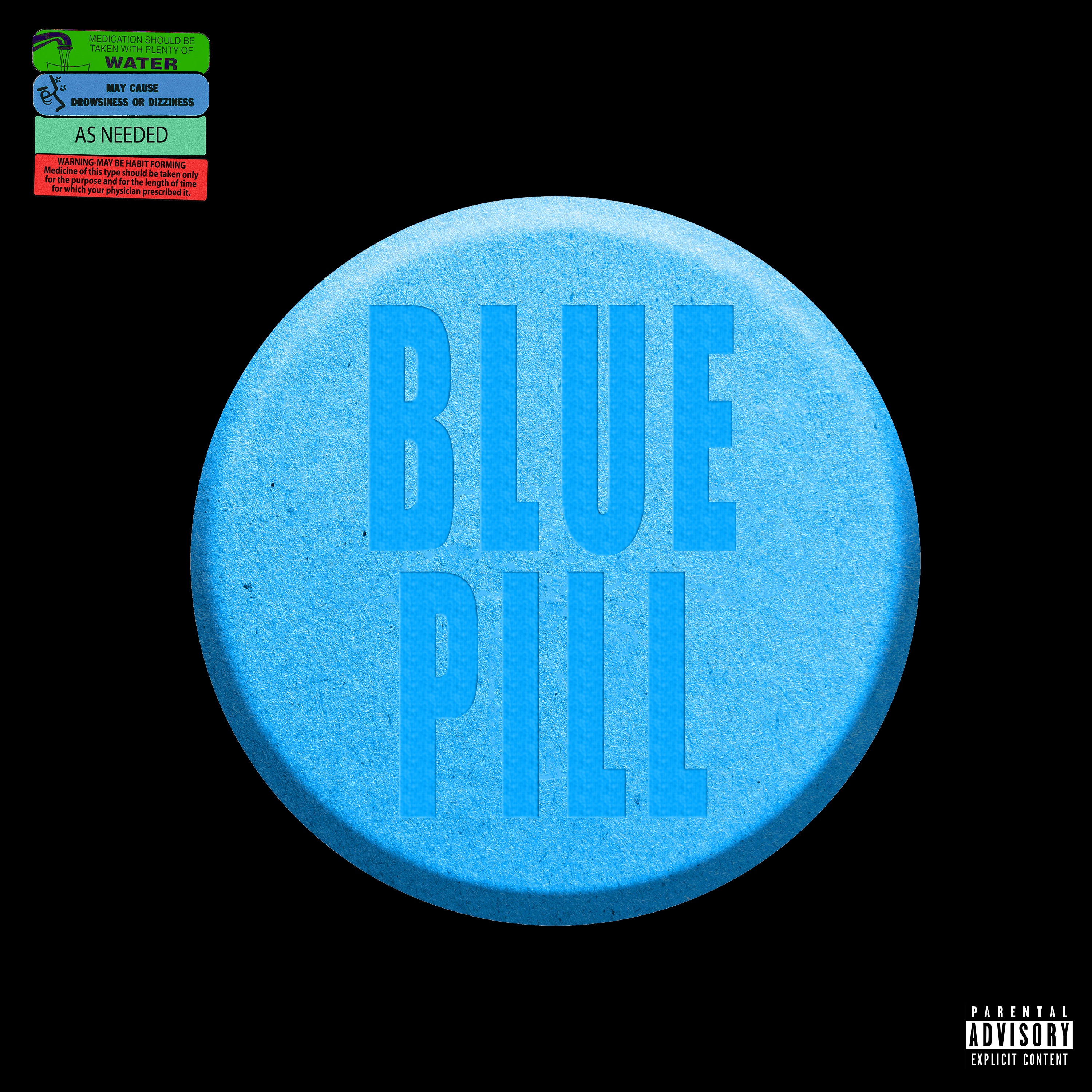 Blue Pill (feat. Travis Scott) - Single album cover