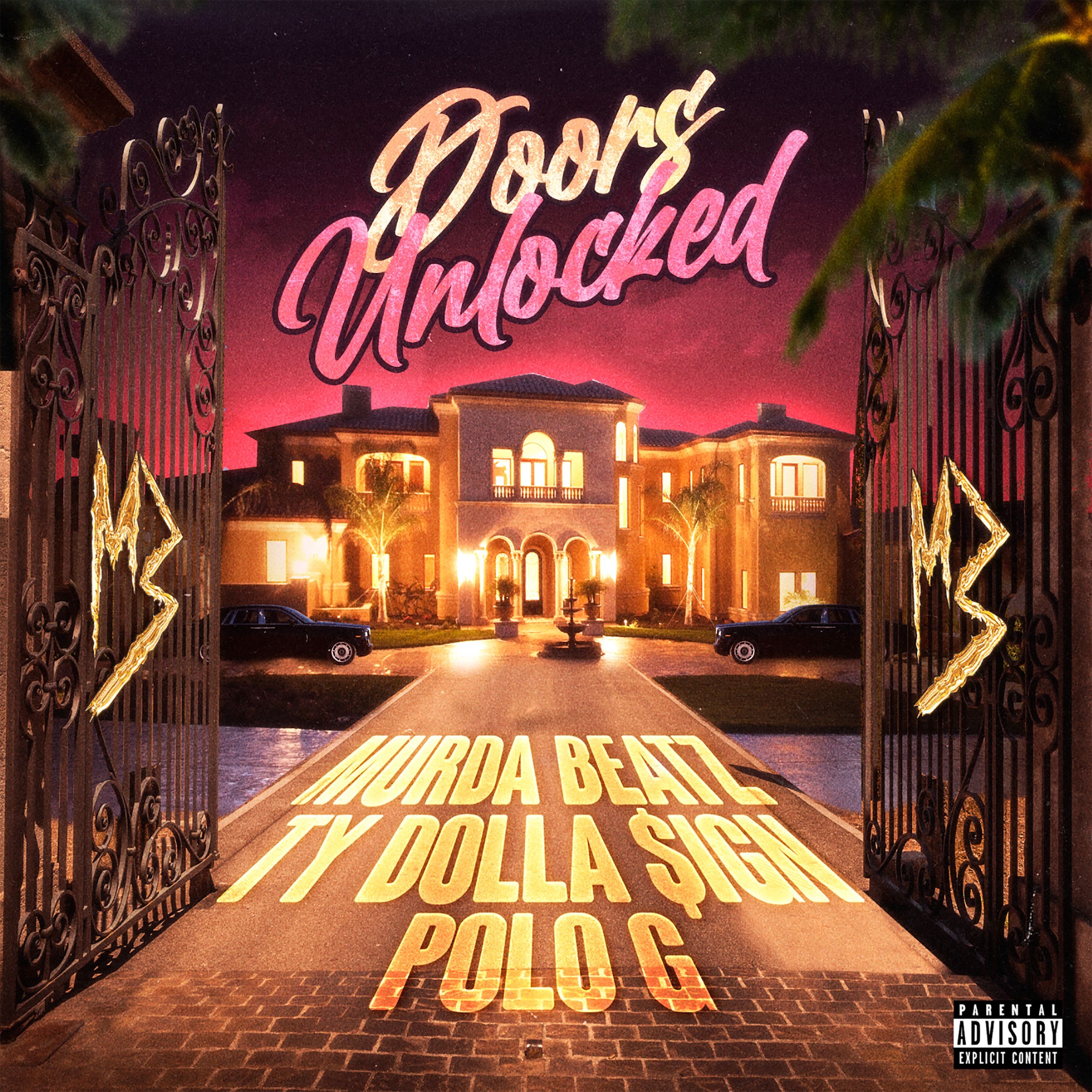 DOORS UNLOCKED (feat. Ty Dolla $ign & Polo G) - Single album cover