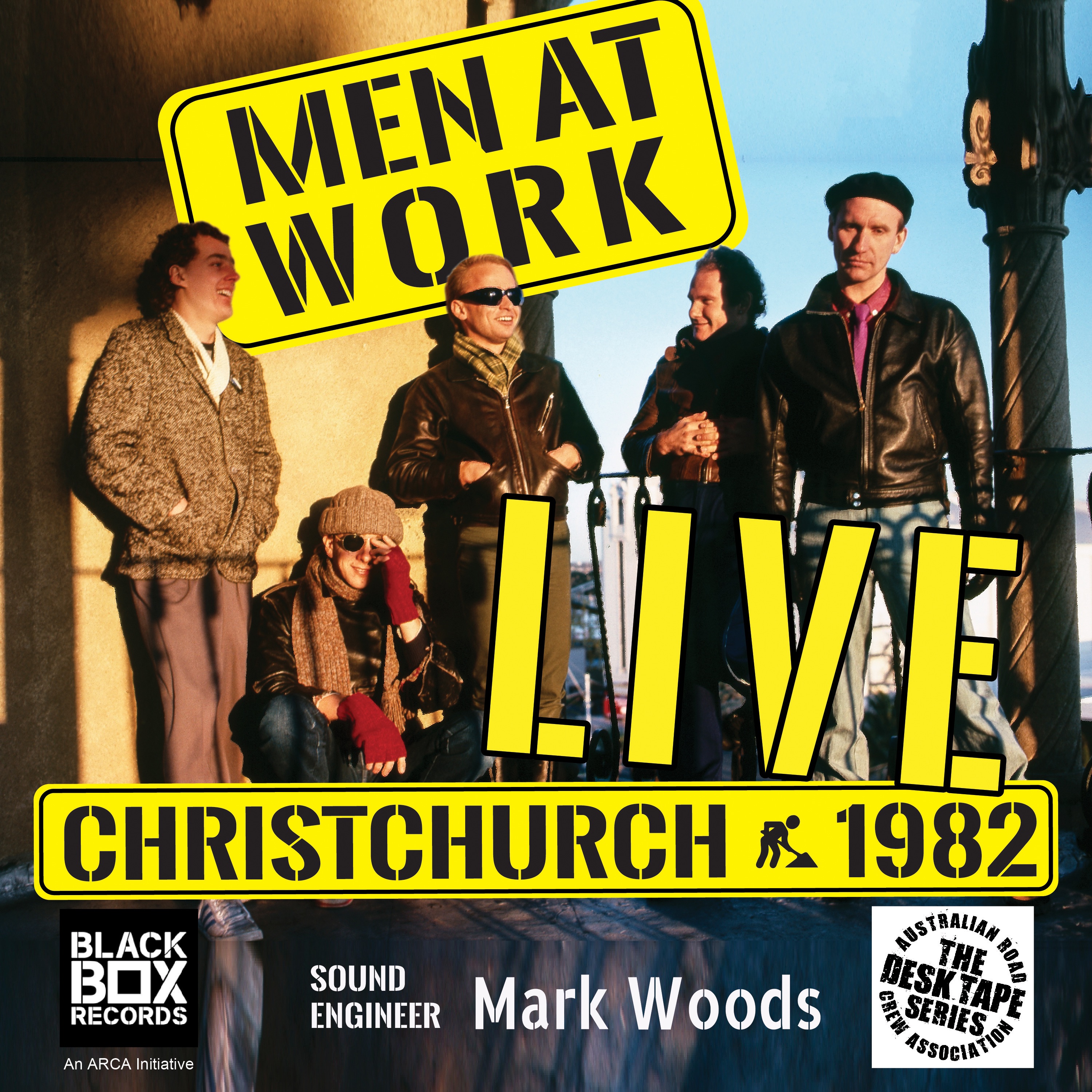 Live in Christchurch 1982 album cover